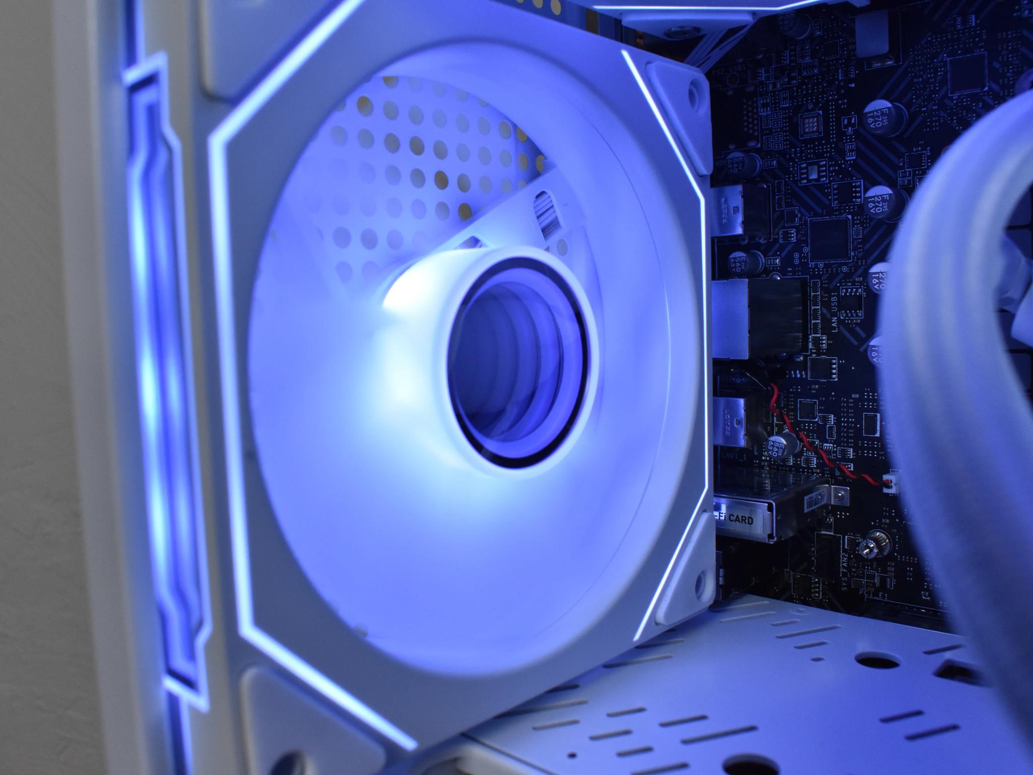All-White Gaming PC | 13th Gen Intel | RX 5700 | 16GB RAM | AIO | ARGB | WiFi