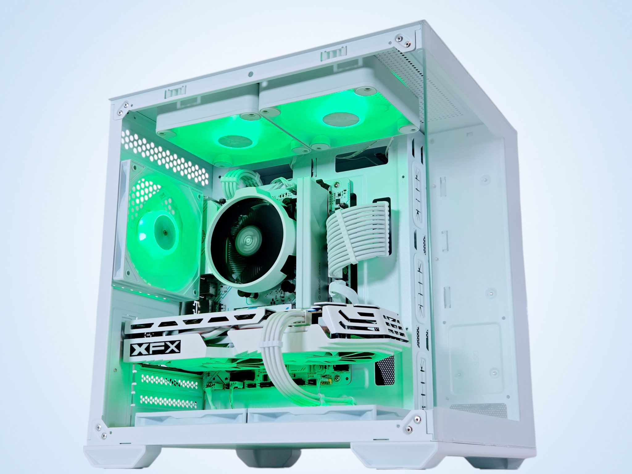 ❄️🐻‍❄️Polar 2🌨️ AMD RX 580 8GB🌨️ AMD Ryzen 7 2700 8core🌨️ 16GB DDR4🌨️ 512GB SSD