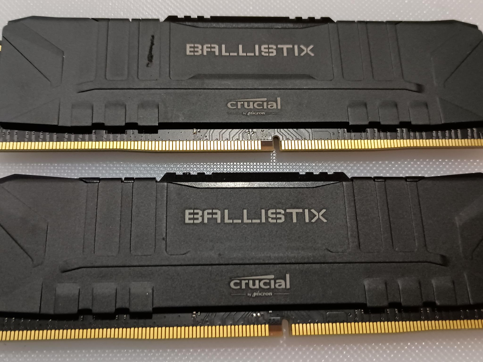Crucial Ballistix 16gb DDRR4 3600mhz 2x8GB memory kit. BL2K8G36C16U4B