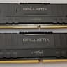 Crucial Ballistix 16gb DDRR4 3600mhz 2x8GB memory kit. BL2K8G36C16U4B