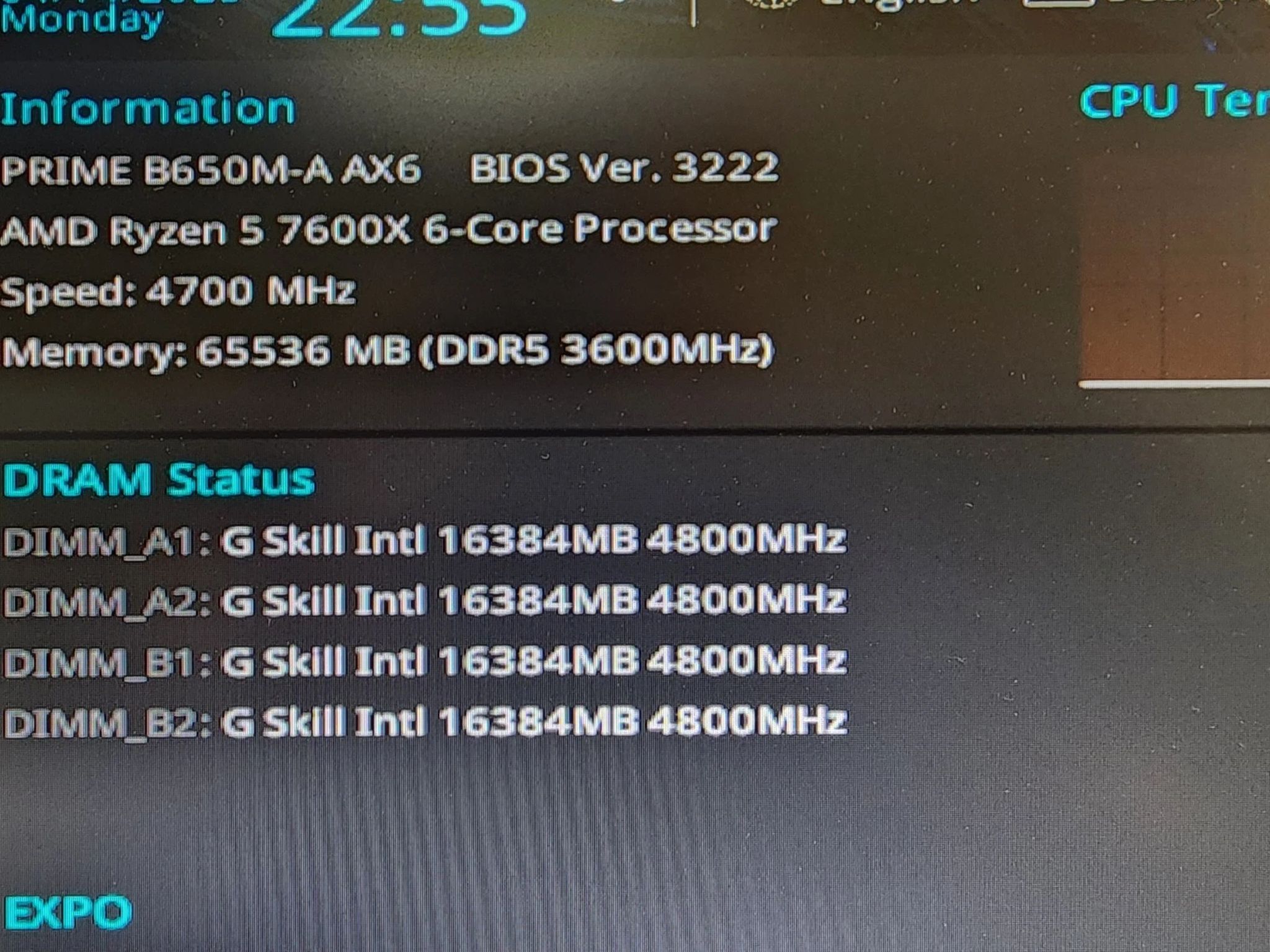 UPDATED BIOS ASUS PRIME B650M-A AX6 WIFI DDR5 AM5 MATX MOTHERBOARD