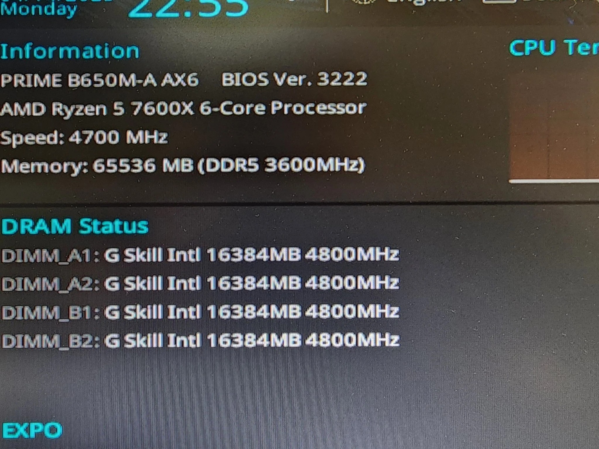UPDATED BIOS ASUS PRIME B650M-A AX6 WIFI DDR5 AM5 MATX MOTHERBOARD