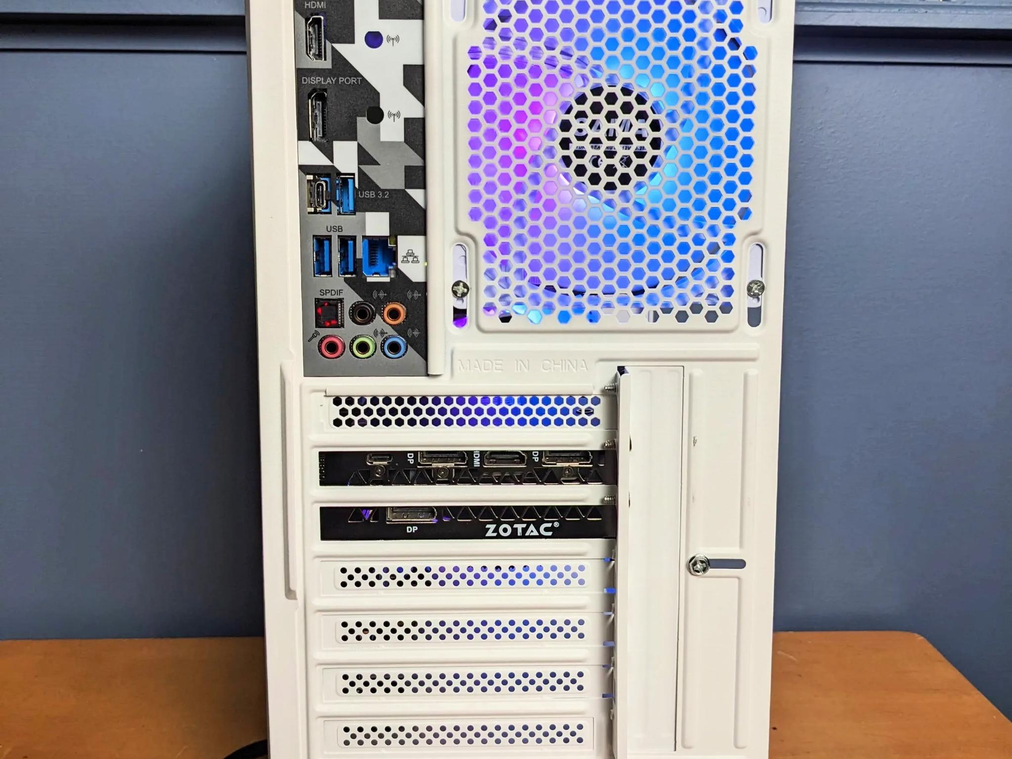 ⚡White Lightning⚡ i5-10400f, RTX 2070, 16GB DDR4 RAM, 1TB SSD M.2, White Case, RGB, Windows 11 Pro