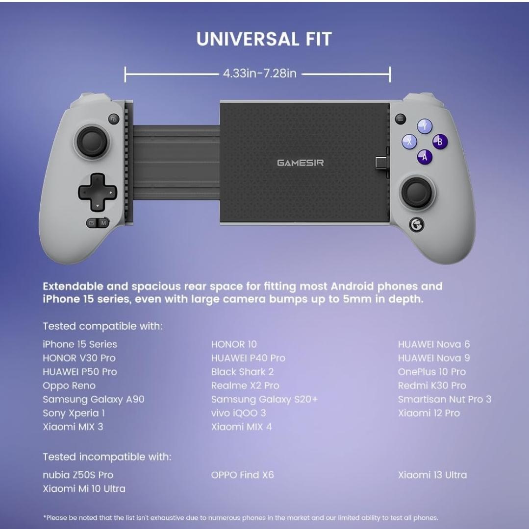 GameSir G8 Galileo Type-C Mobile Gaming Controller