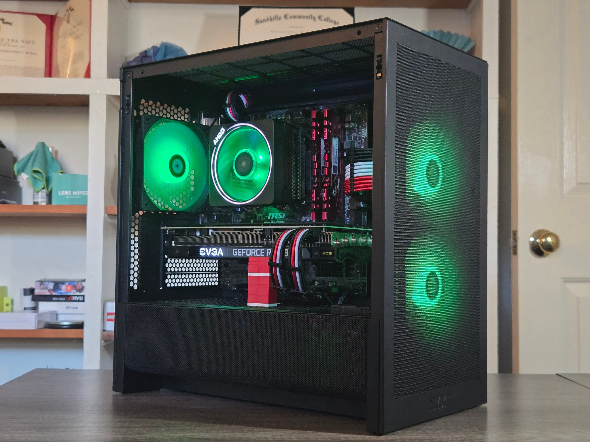 1440P Red + Black Gaming PC | Ryzen 5 | RTX 3070 | 16GB | 1TB | 600W | ARGB