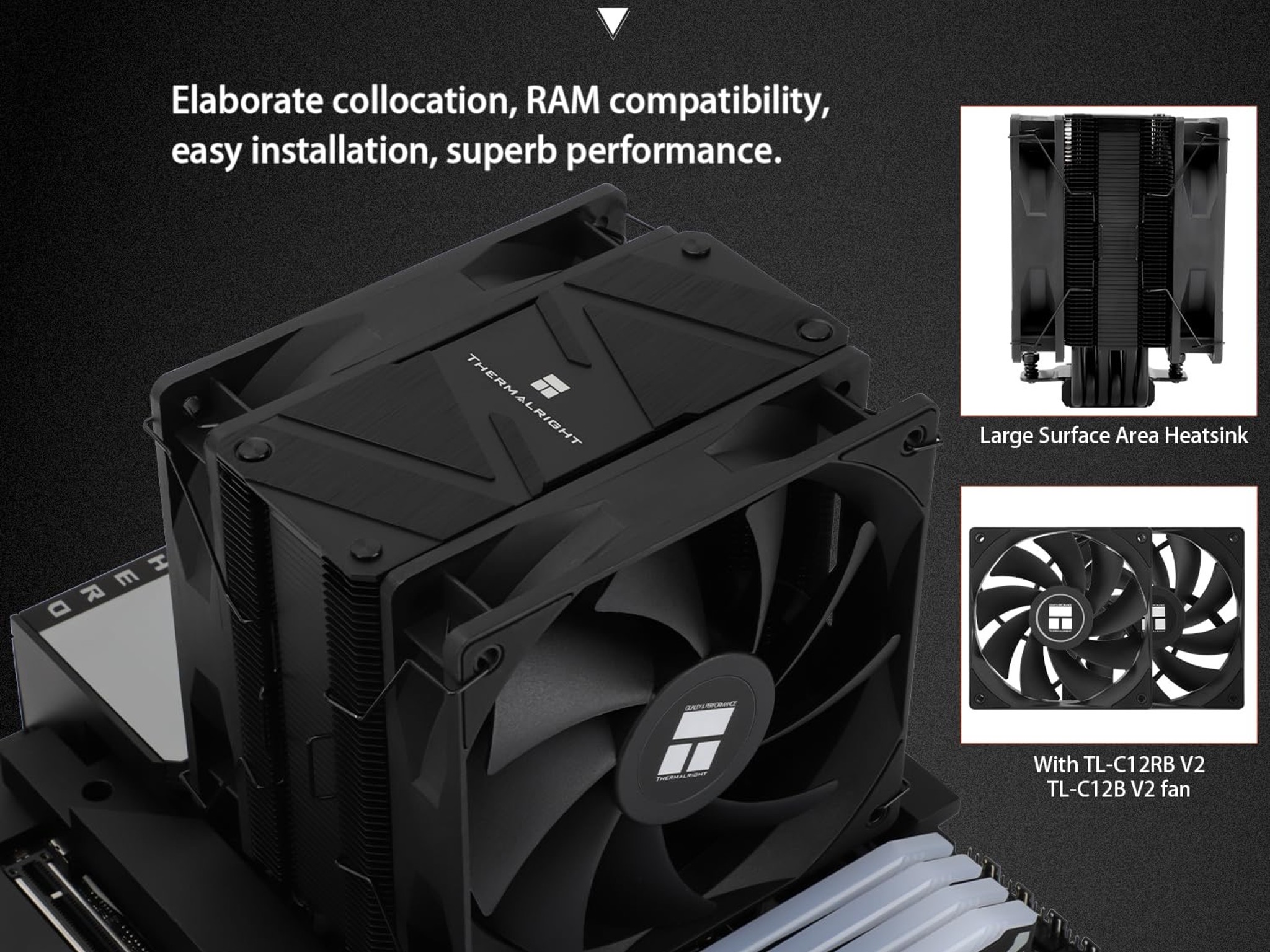 Thermalright Burst Assassin 120 EVO. Dark Air Cooler