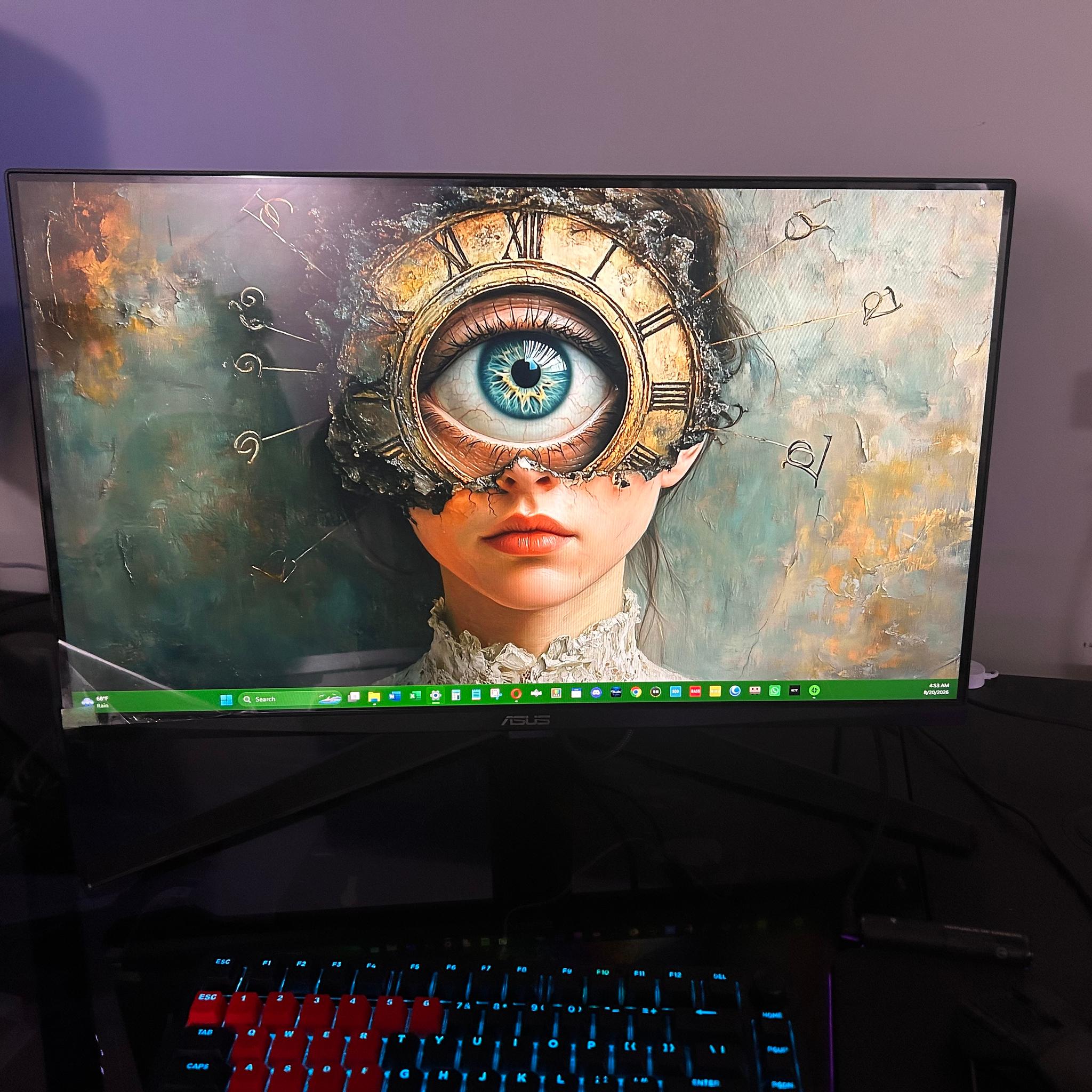 ASUS 27" 165hz Full HD (1920 x 1080) Gaming Monitor (VG279Q1A)