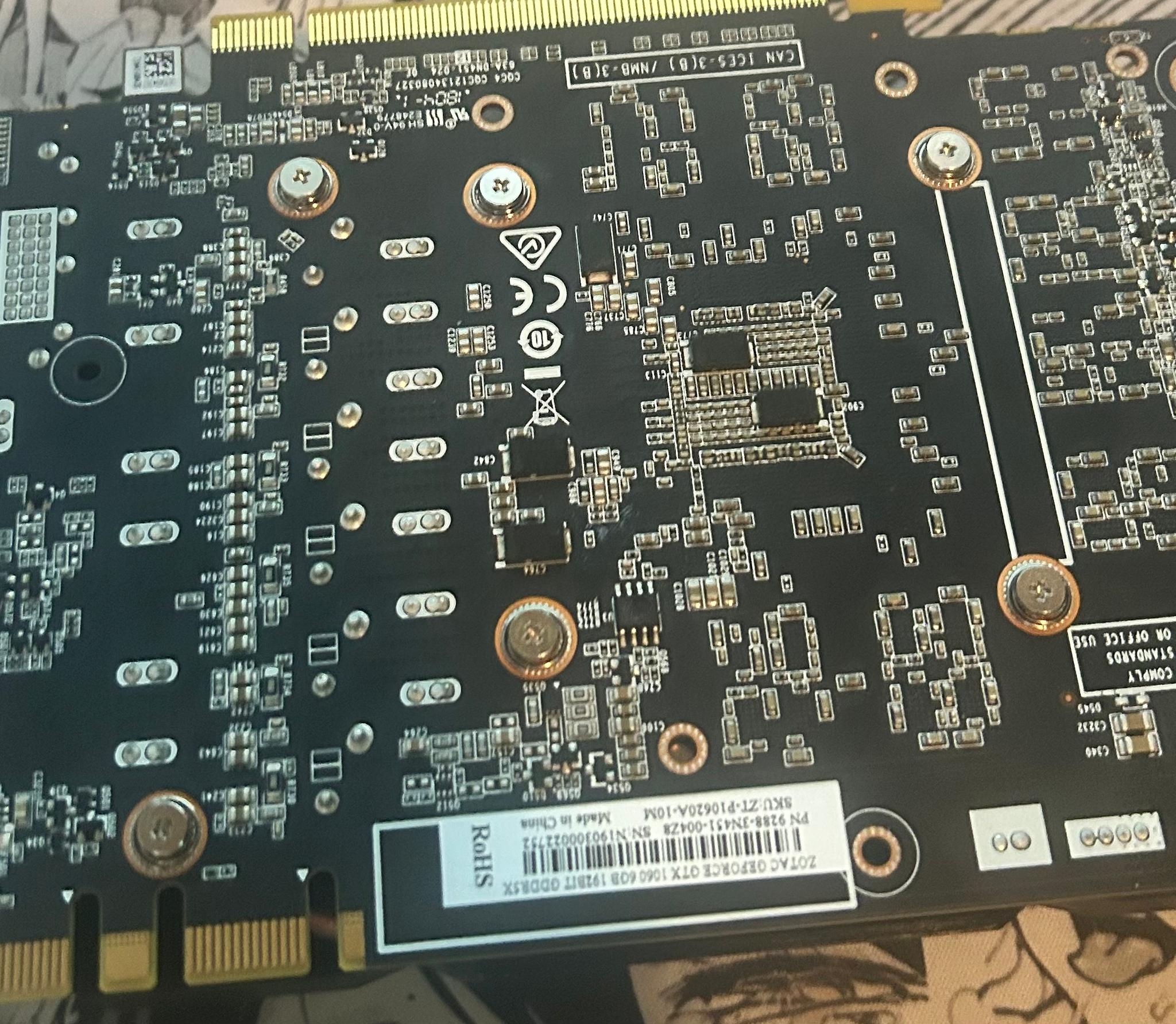 Zotac Gtx 1060 6GB No Display