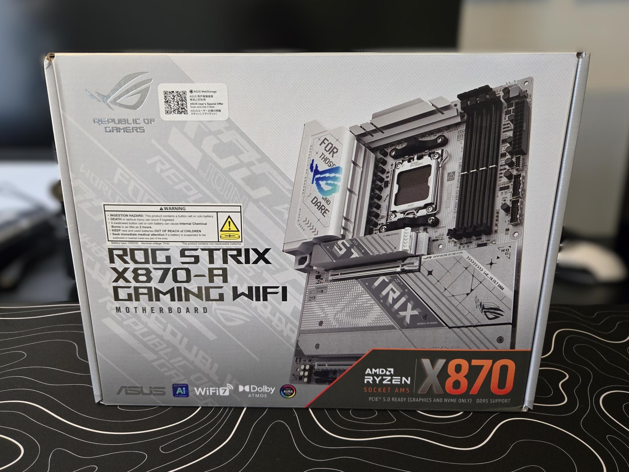 *New In Box* Asus ROG STRIX X870-A Gaming WiFi 7