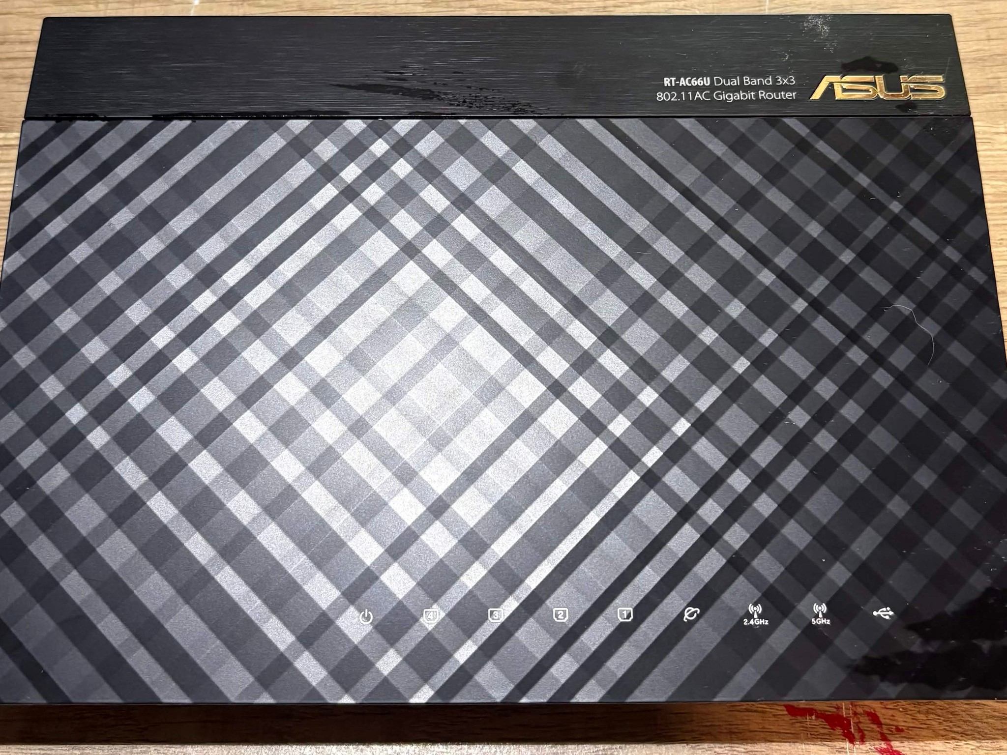 ASUS RT-AC66U Dual Band AC1750 Gigabit WiFi Router | Power Adapter & Antennas Included (ED)