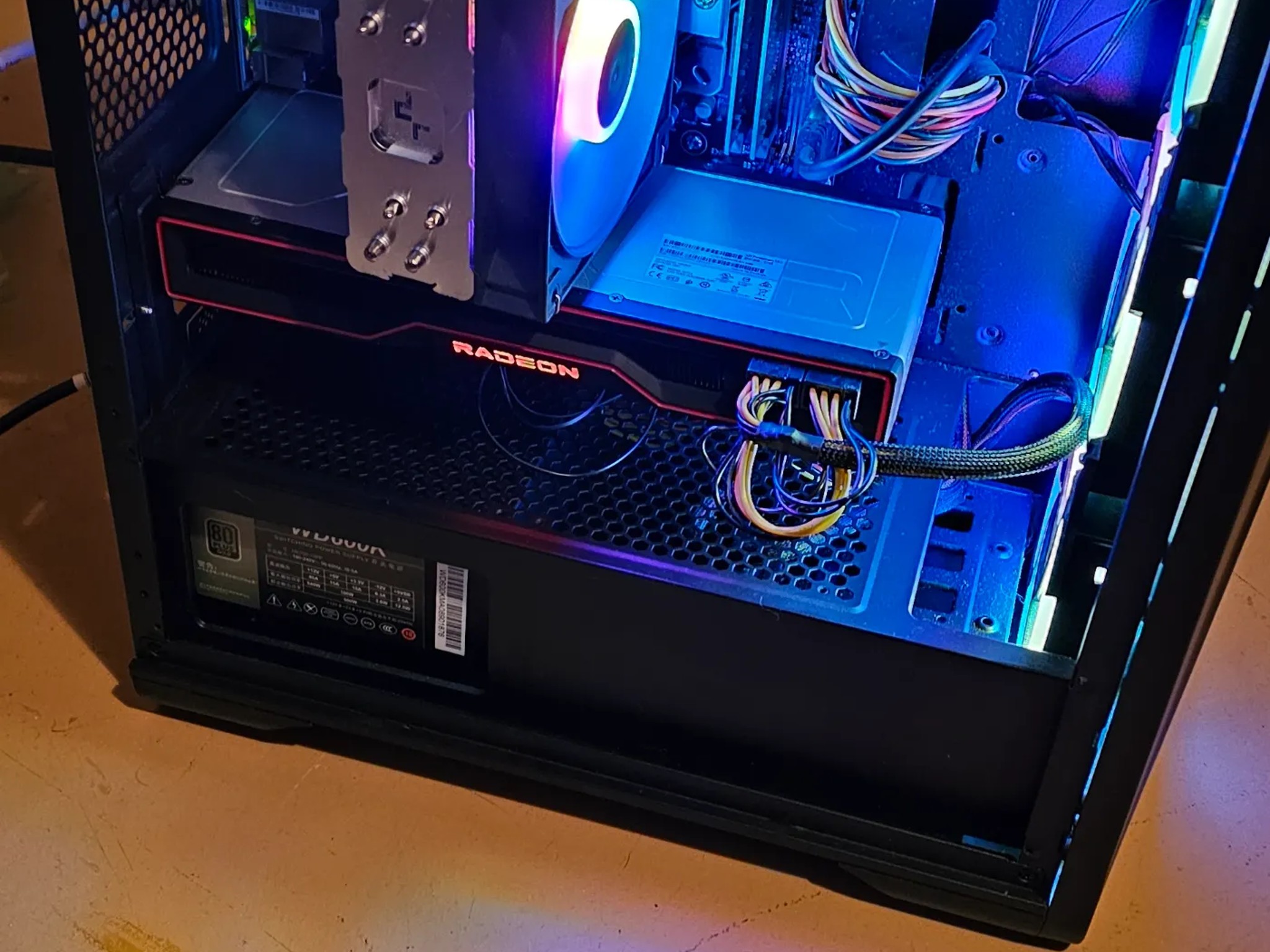 Gaming PC, with 5600g and Rx 6800