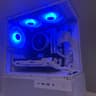 White Custom Gaming PC, Ryzen 5 5500, GTX 1060 6GB, 1TB Nvme, 16 GB RAM