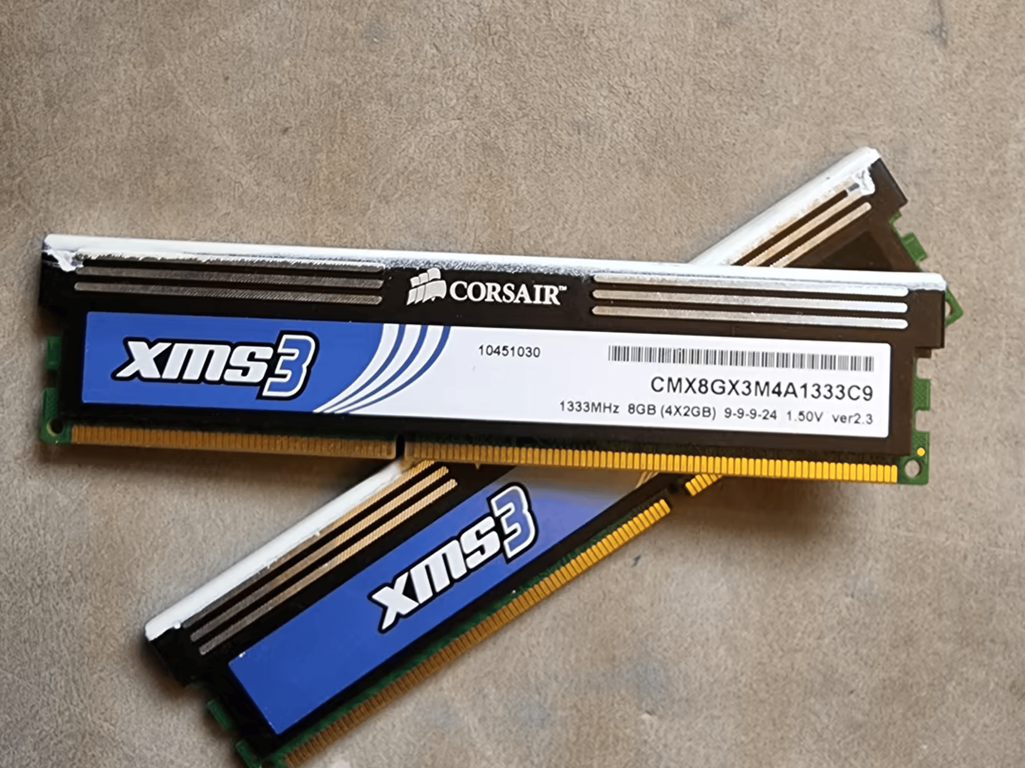 Corsair XMS3 2x2GB 4GB 1333MHz DDR3