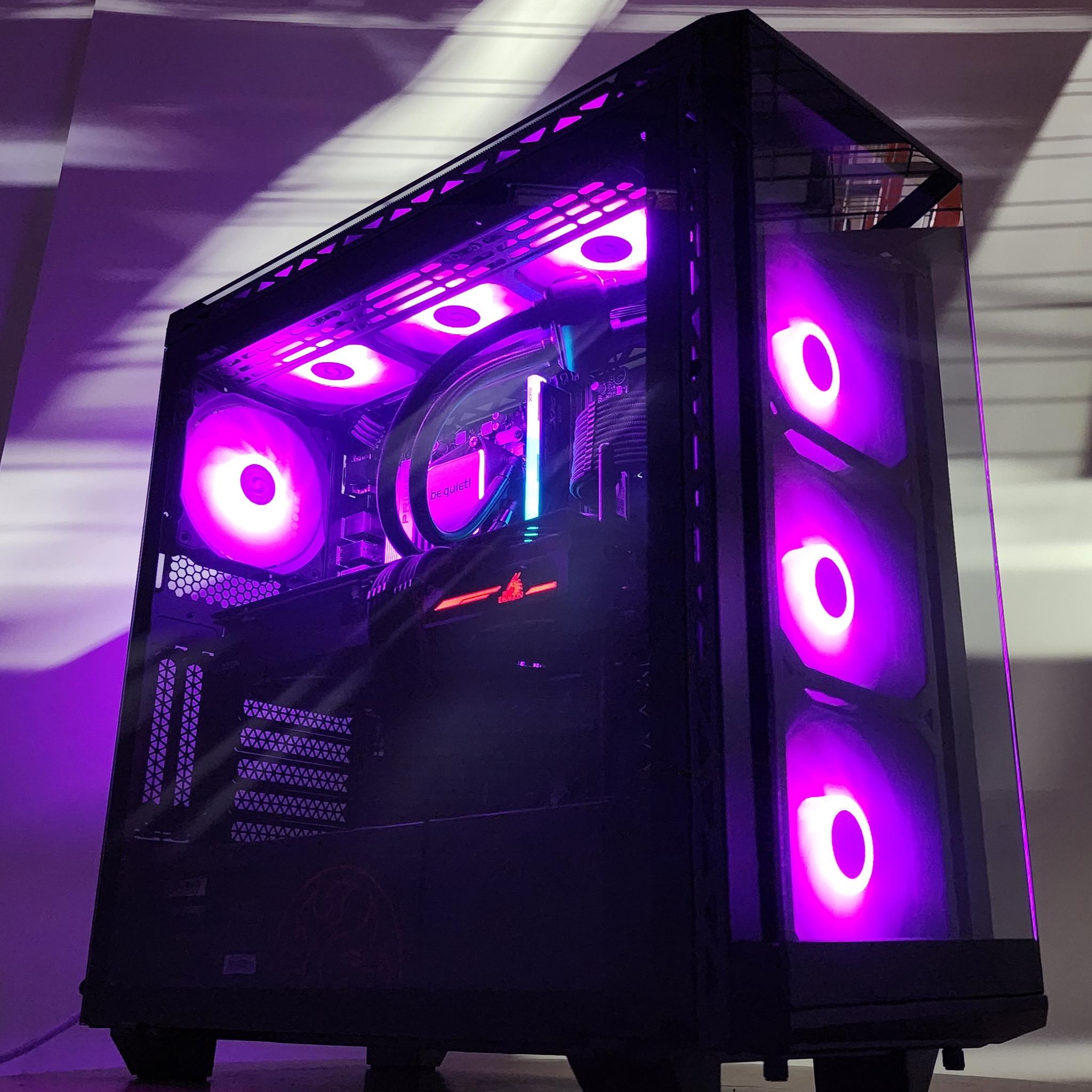 Gaming PC Ryzen 7 9700X 16GB RAM 1TB SSD RX 6800 XT 16GB Windows 11 Computer