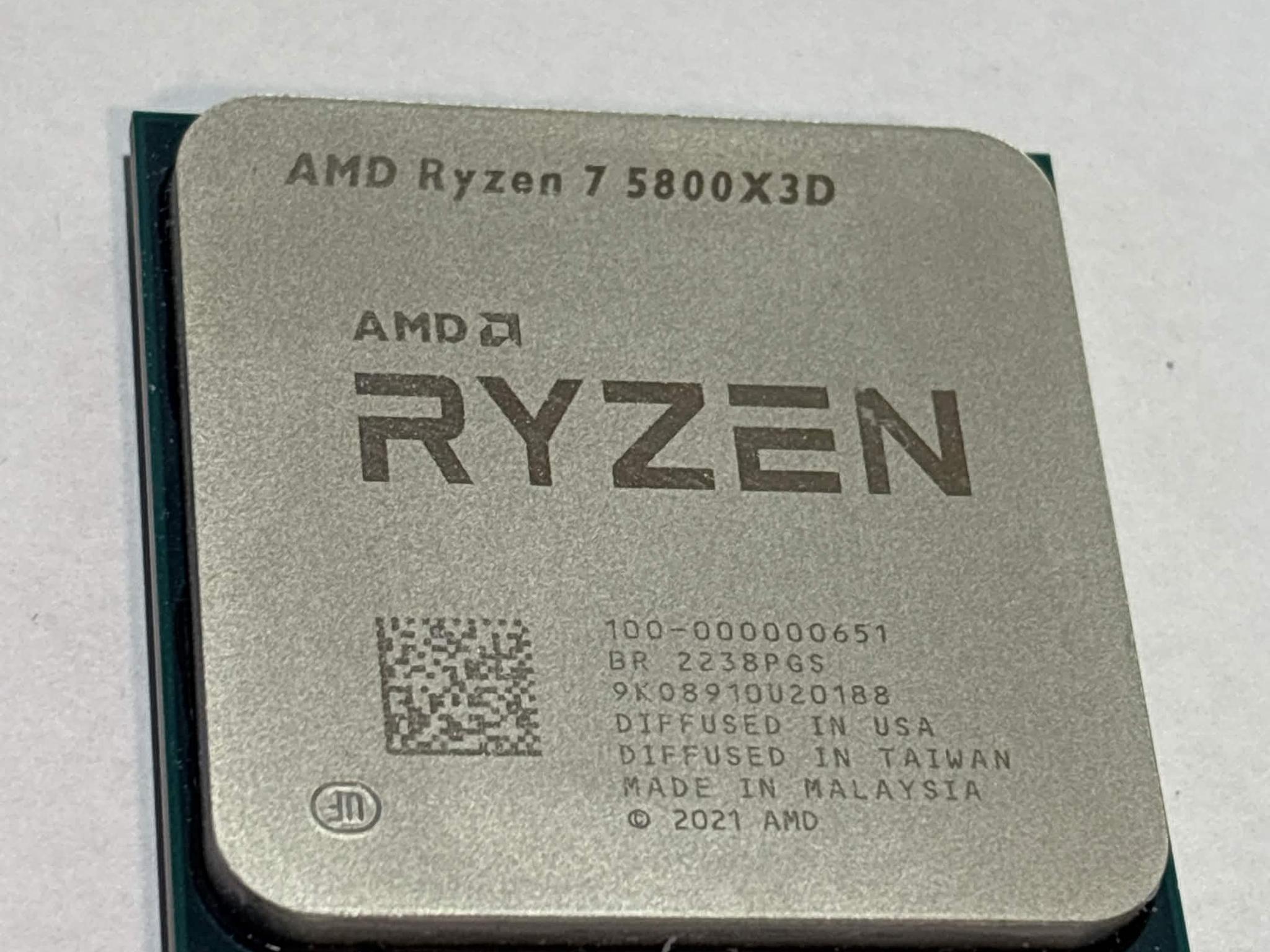 AMD Ryzen 7 5800X3D
