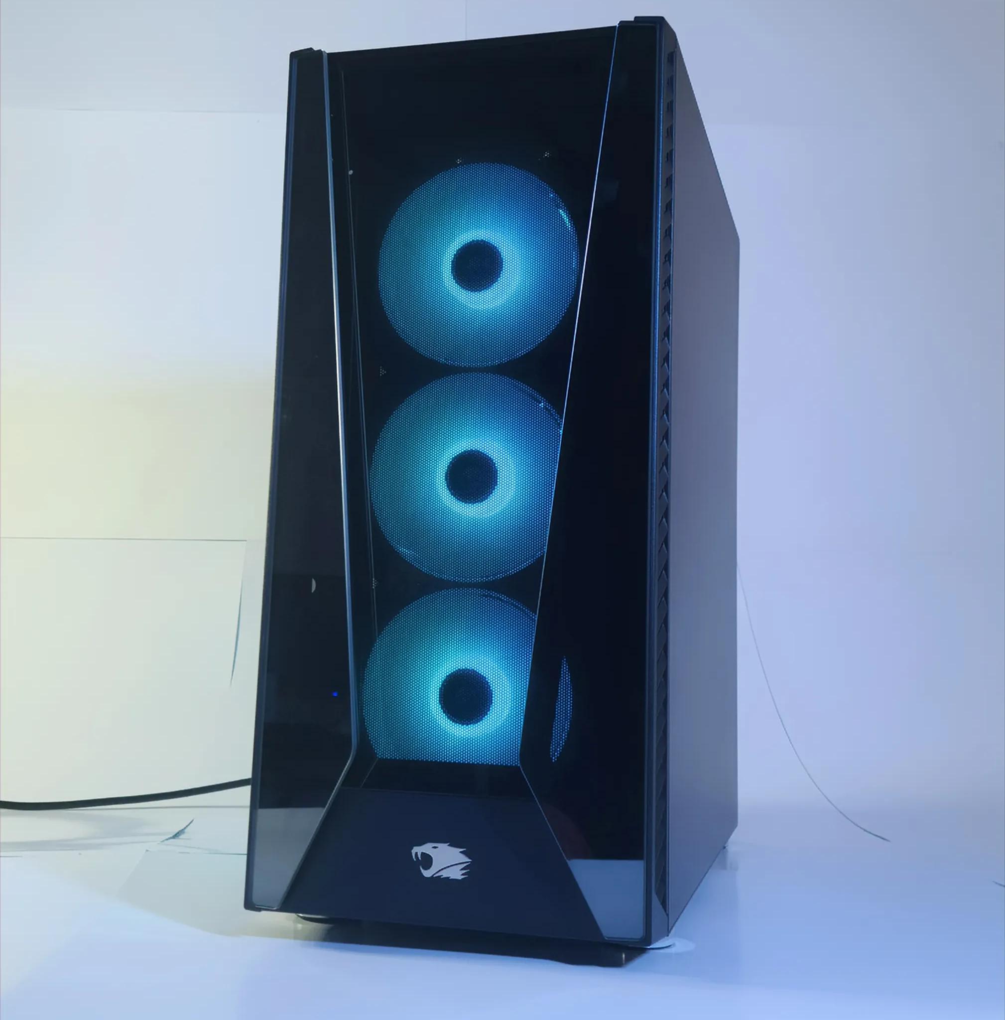 Cybertrasher 2 Gaming PC RX 6700XT Windows 11 Powerhouse Desktop