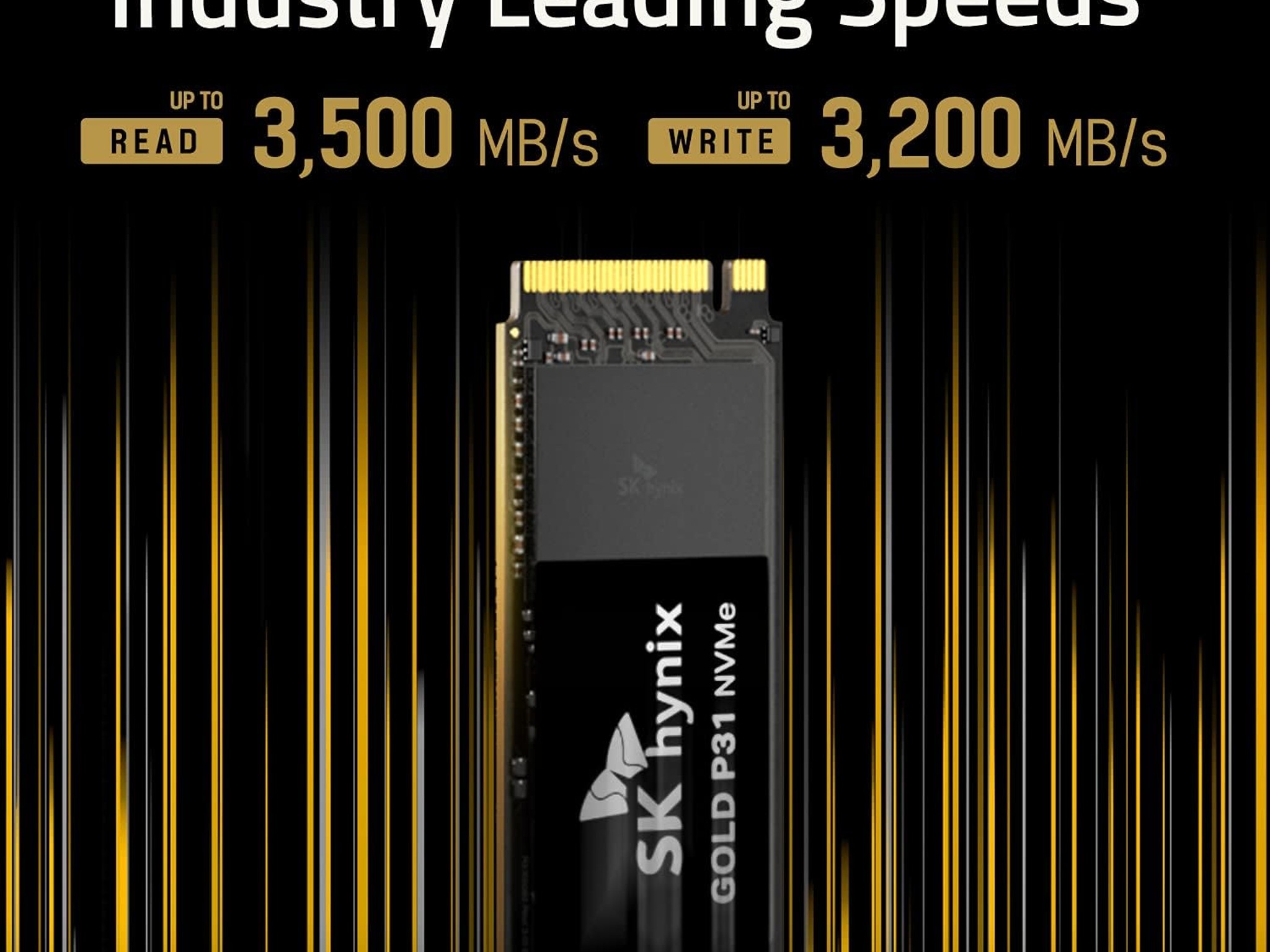 SK Hynix Gold P31 1TB NVME SSD (100% Health)