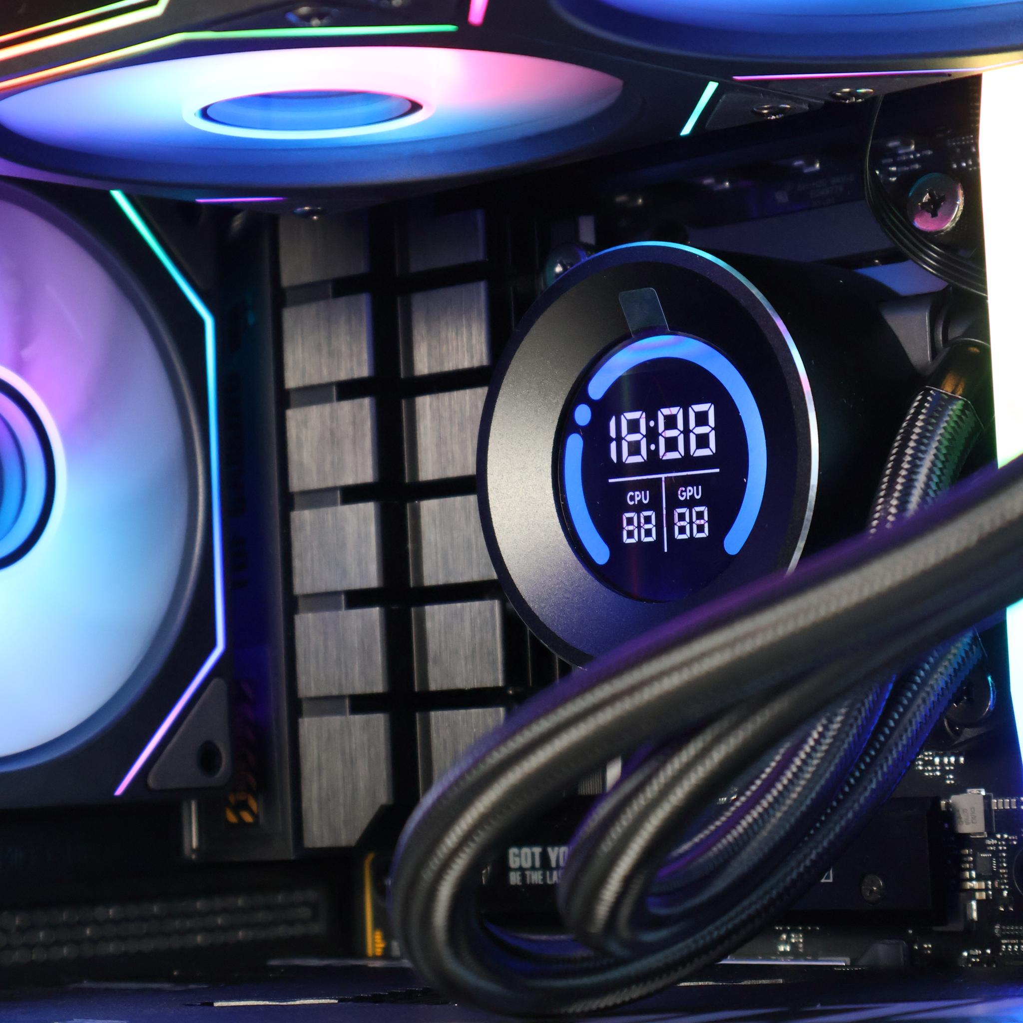 ⚫ Ryzen 5 9600X/RTX 4070 12GB Gaming/Streaming PC ⚫