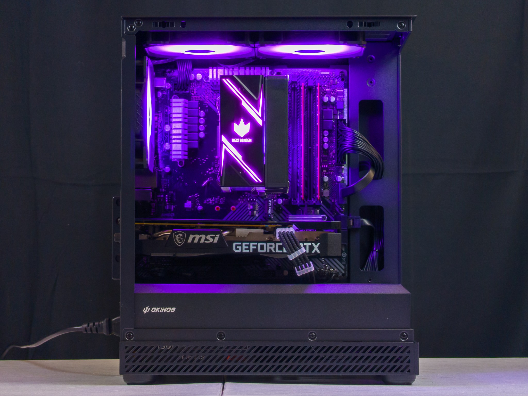 💜🖤 RTX 3060Ti / Ryzen 5 3600 / 16GB Gaming PC 🖤💜