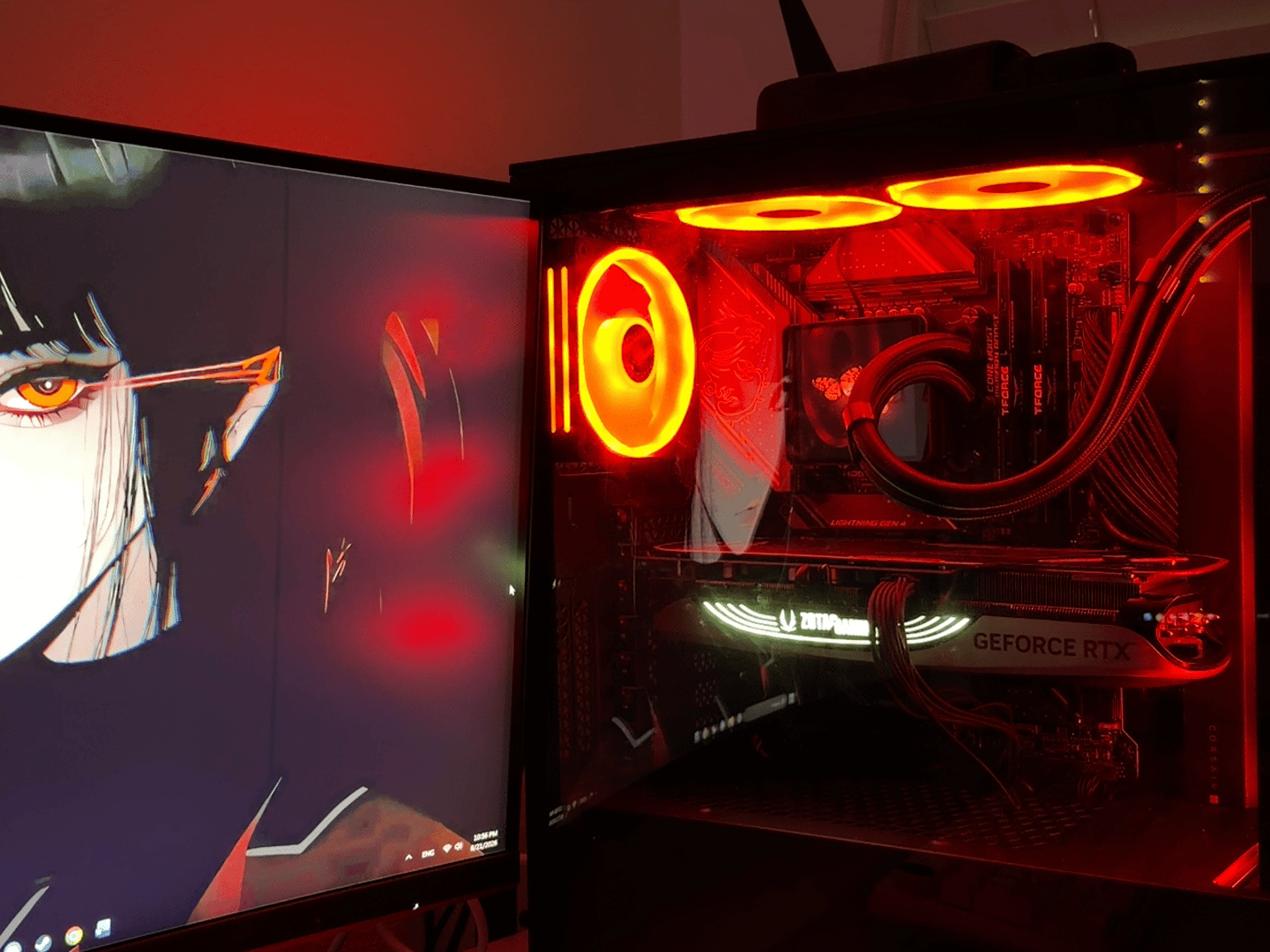 GeForce RTX 4070 Ti OC Custom Gaming PC - Core i7-14700KF, 2TB NVMe SSD