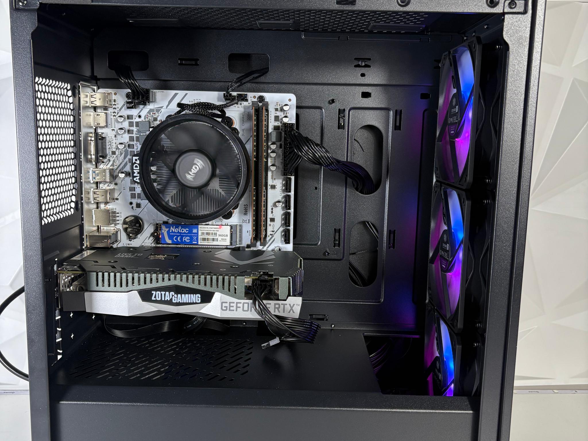 Glacier Peak - Ryzen 5 2600, RTX 2060, 16GB DDR4, 512GB SSD