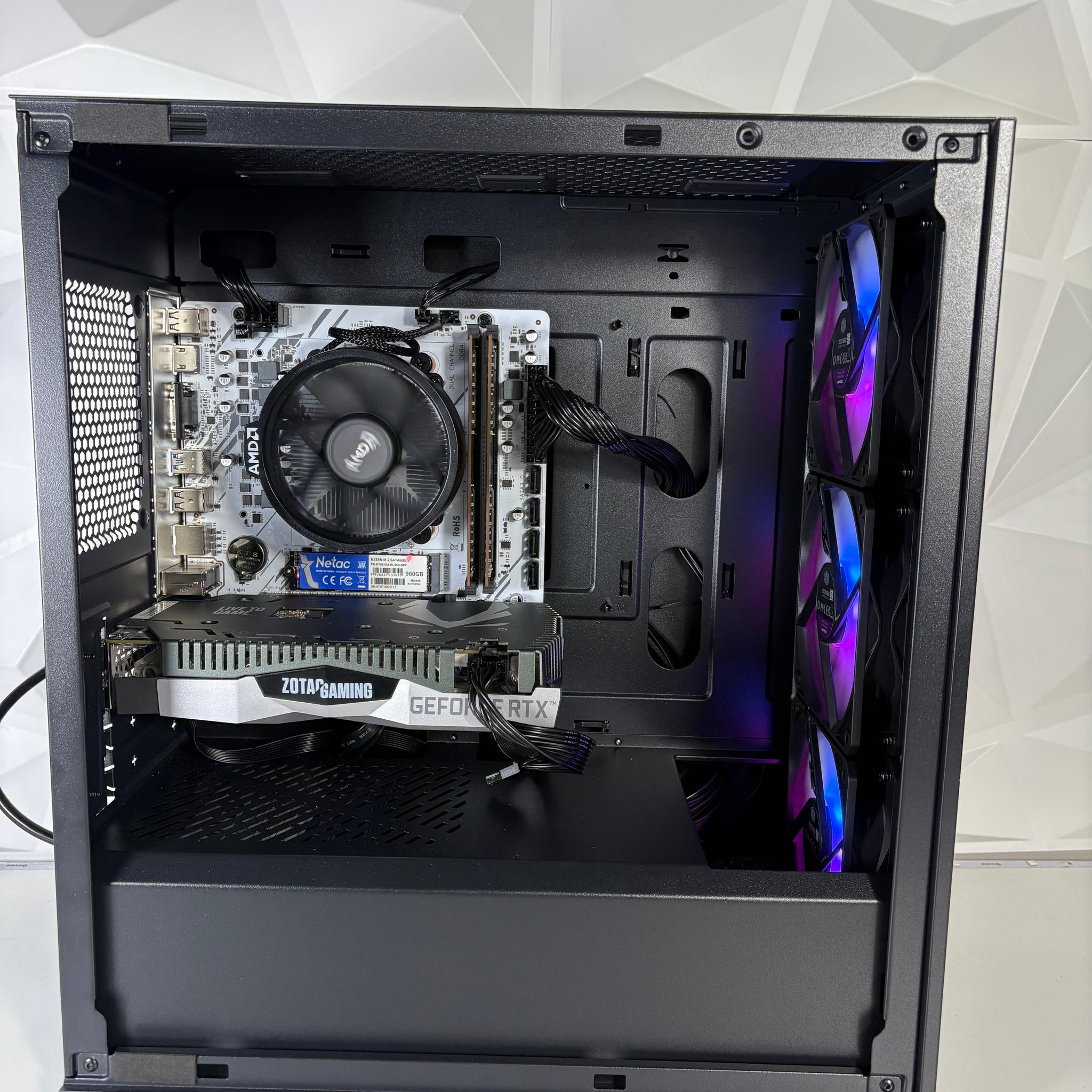 Glacier Peak - Ryzen 5 2600, RTX 2060, 16GB DDR4, 512GB SSD