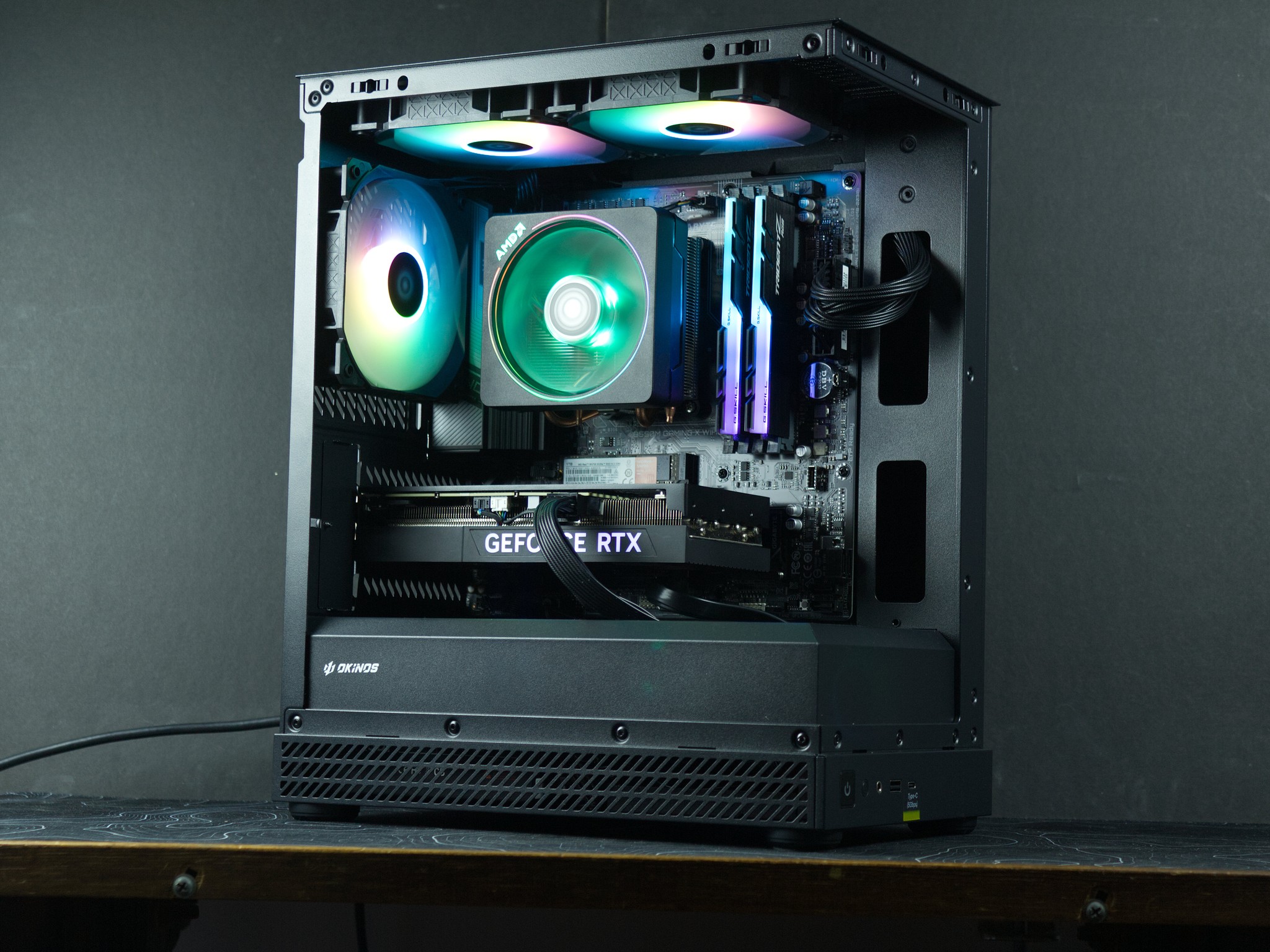 ⚡Ryzen 5 5600x / RTX 4060 Ti 8GB / 16GB RAM / 1TB SSD / Gaming PC