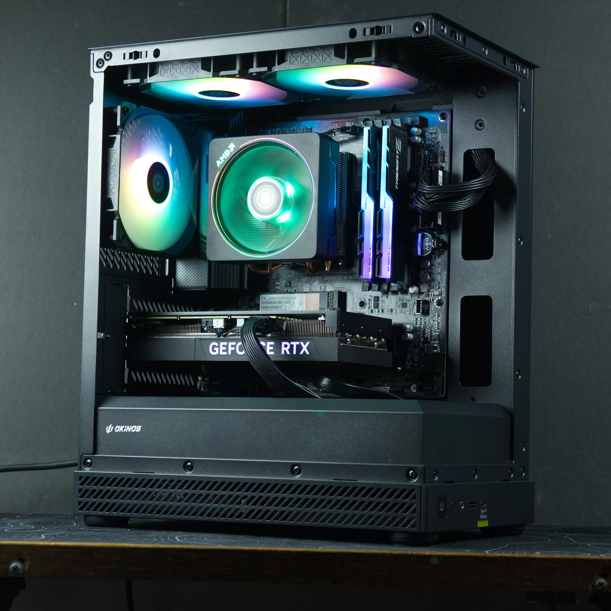 ⚡Ryzen 5 5600x / RTX 4060 Ti 8GB / 16GB RAM / 1TB SSD / Gaming PC