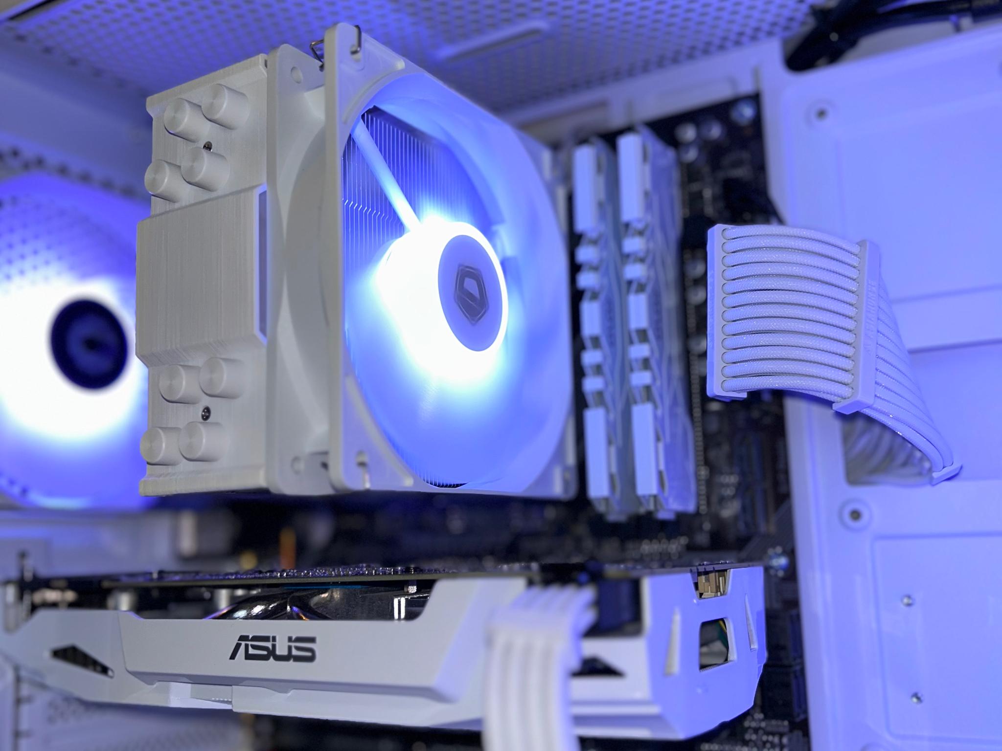 Custom White Gaming PC | GTX 1070 8Gb + Ryzen 5 2600