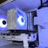 Custom White Gaming PC | GTX 1070 8Gb + Ryzen 5 2600