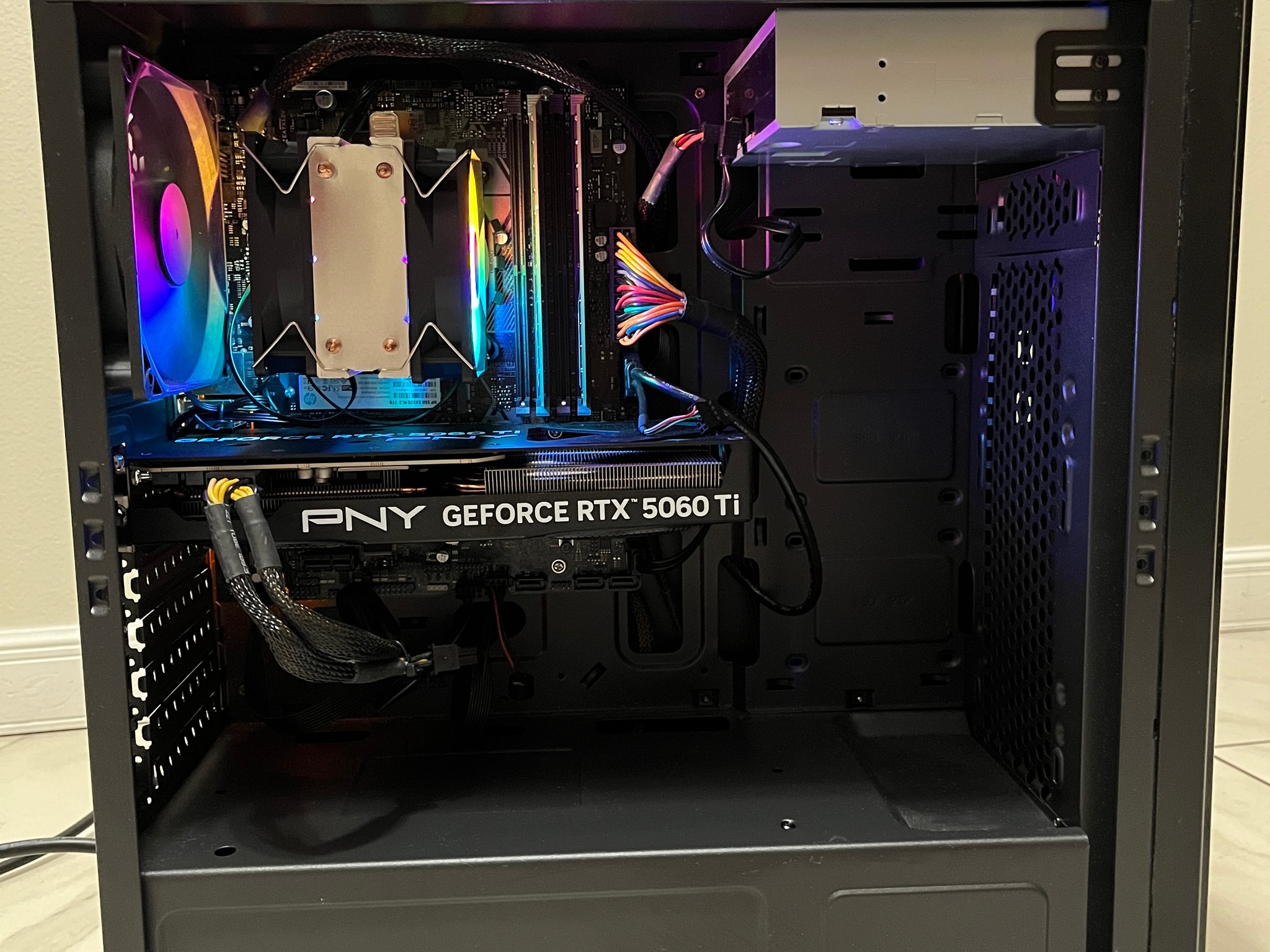 NVIDIA RTX 5060 Ti, Intel Core i9-9900k, 16GB RAM, 1TB SSD - High FPS Gaming PC w/ Wi-Fi & BT