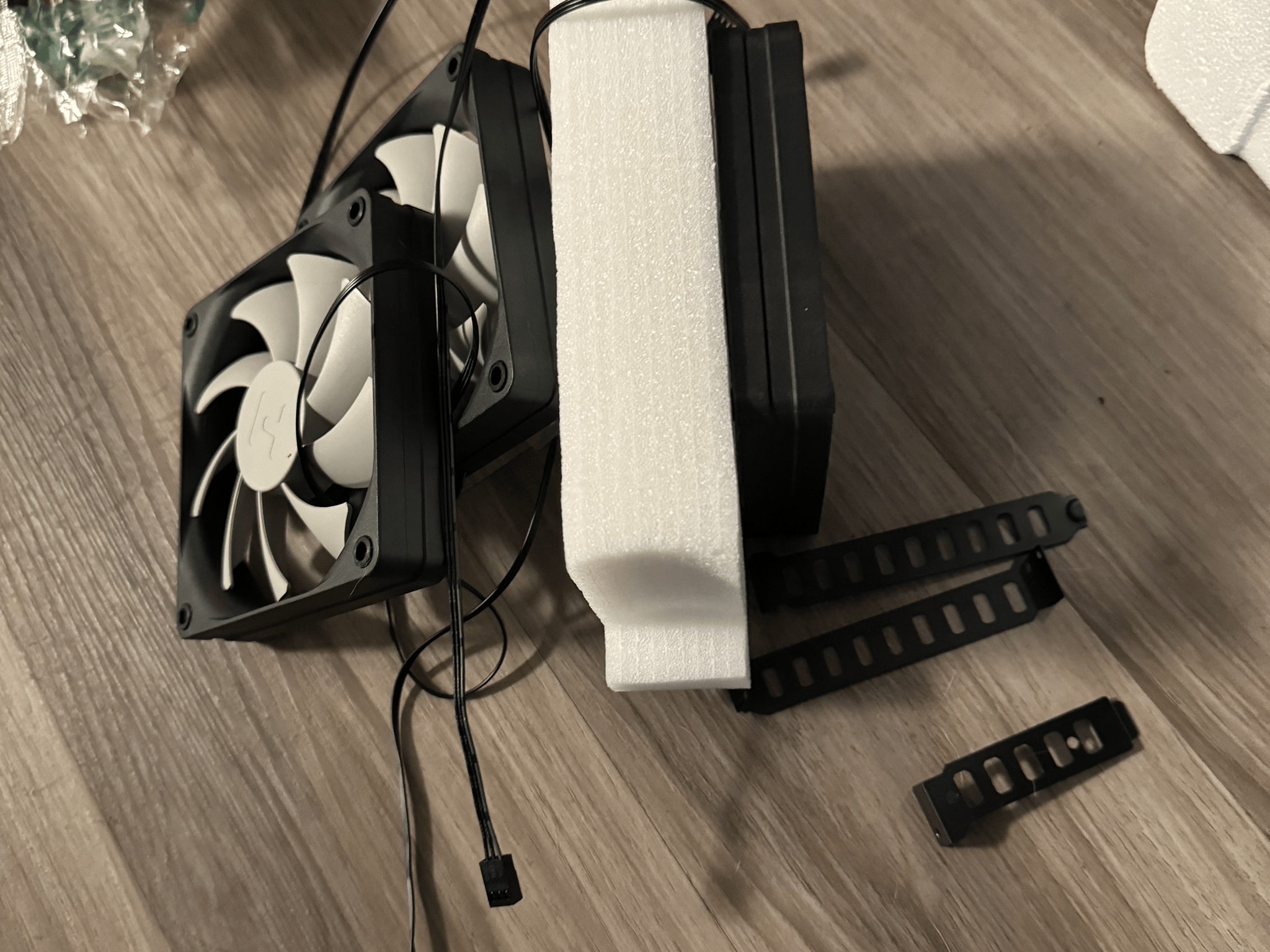 Hyte Y60 with custom front panel and LCD screen