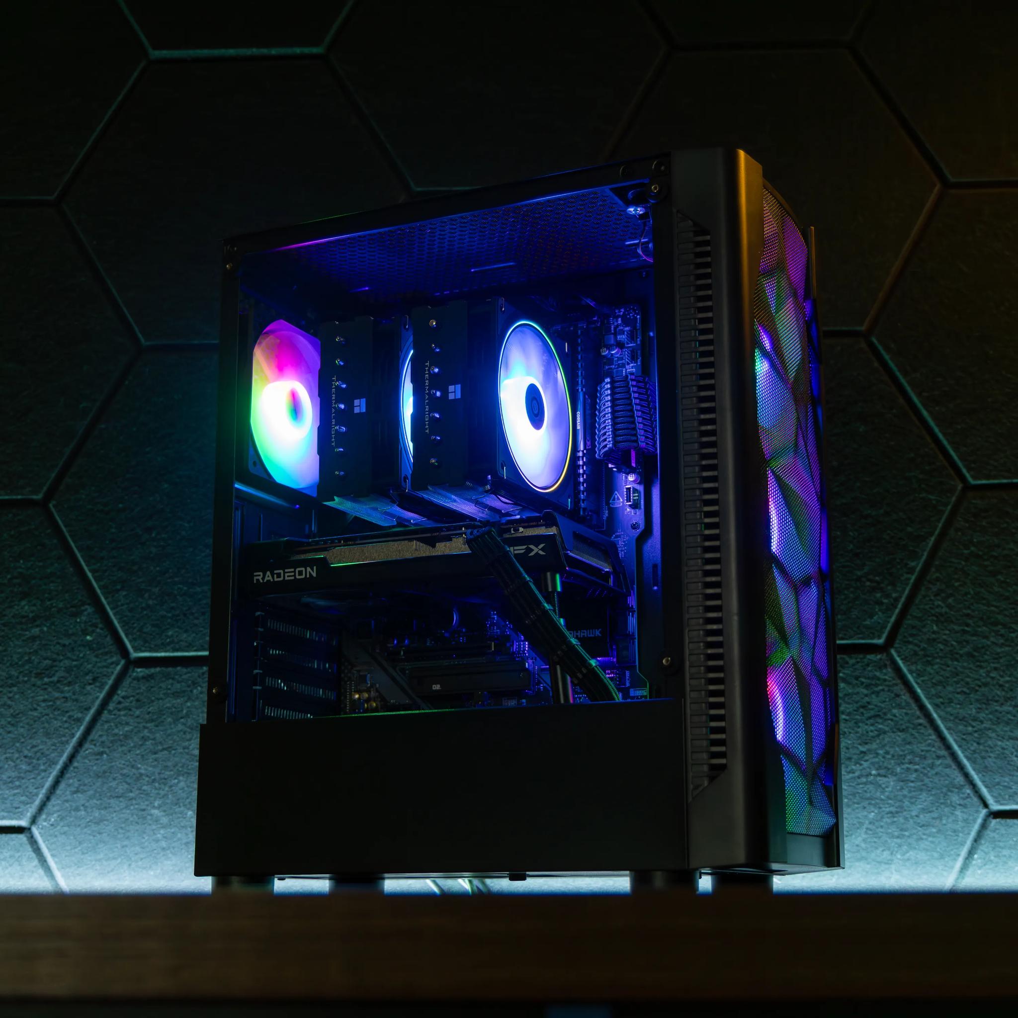 📟 Chipster 📟 AMD RX 6650 XT / Ryzen 5 5600X / 1TB NVME / 32GB DDR4 Ram / Air Cooler / W11 Pro