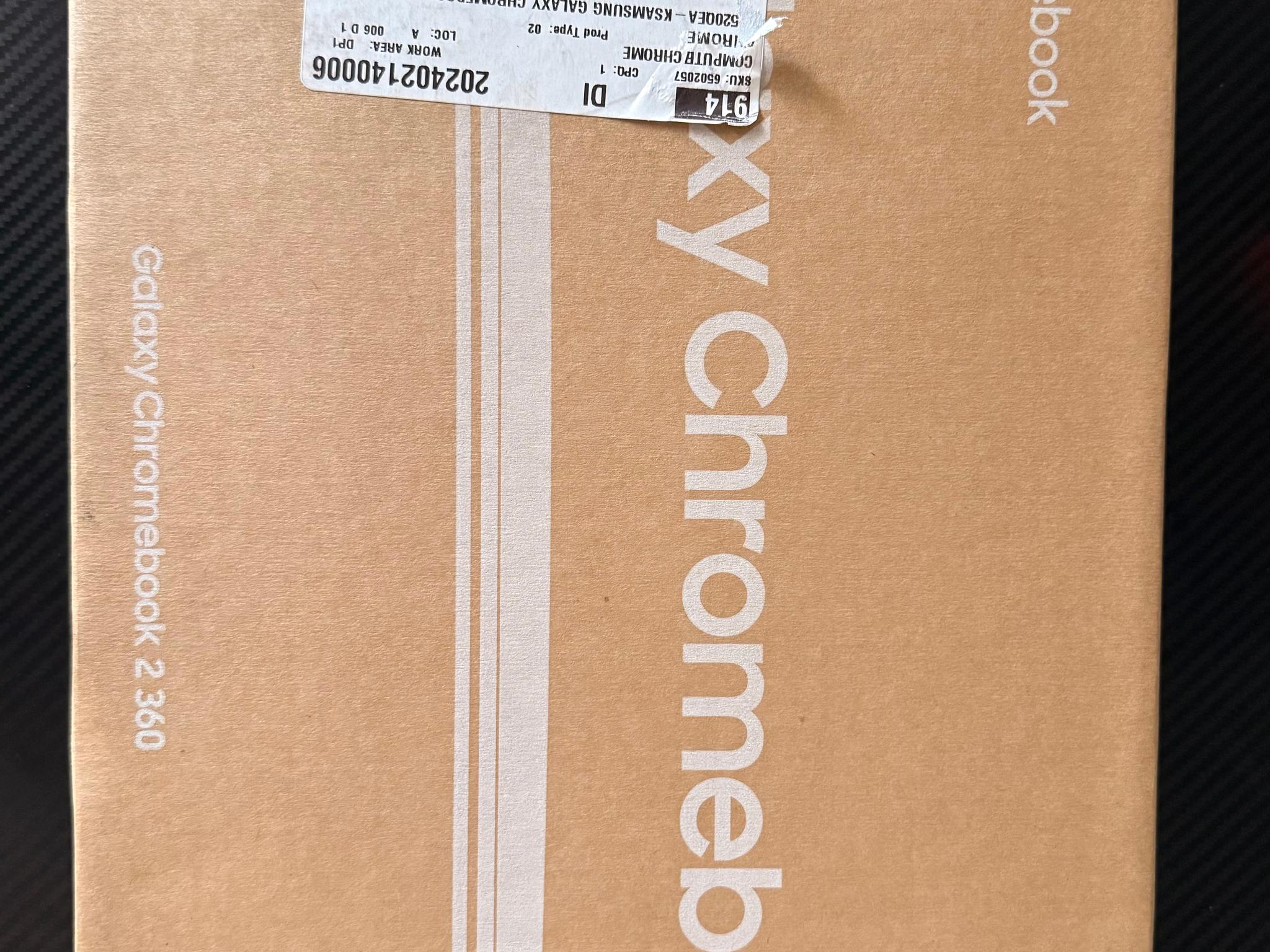 Samsung Galaxy Chromebook 2 360 ,Touchscreen 2‑in‑1 New factory Box Sealed