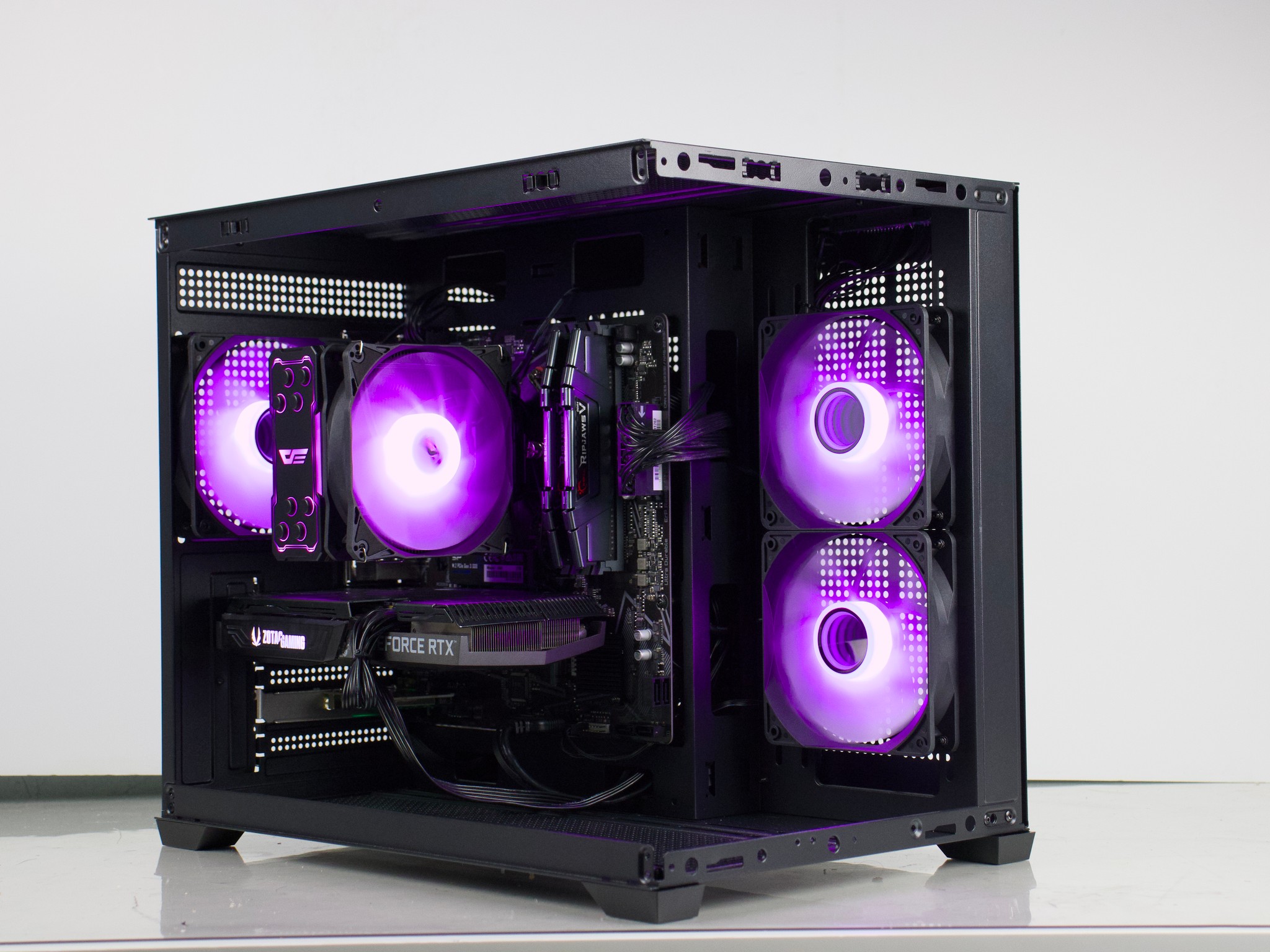 RGB Gaming PC 🔥RTX 3070, Ryzen 5 5500, 16GB RAM, 1TB NVMe SSD, WiFi, BlueTooth 🔥 1440P/1080P Beast