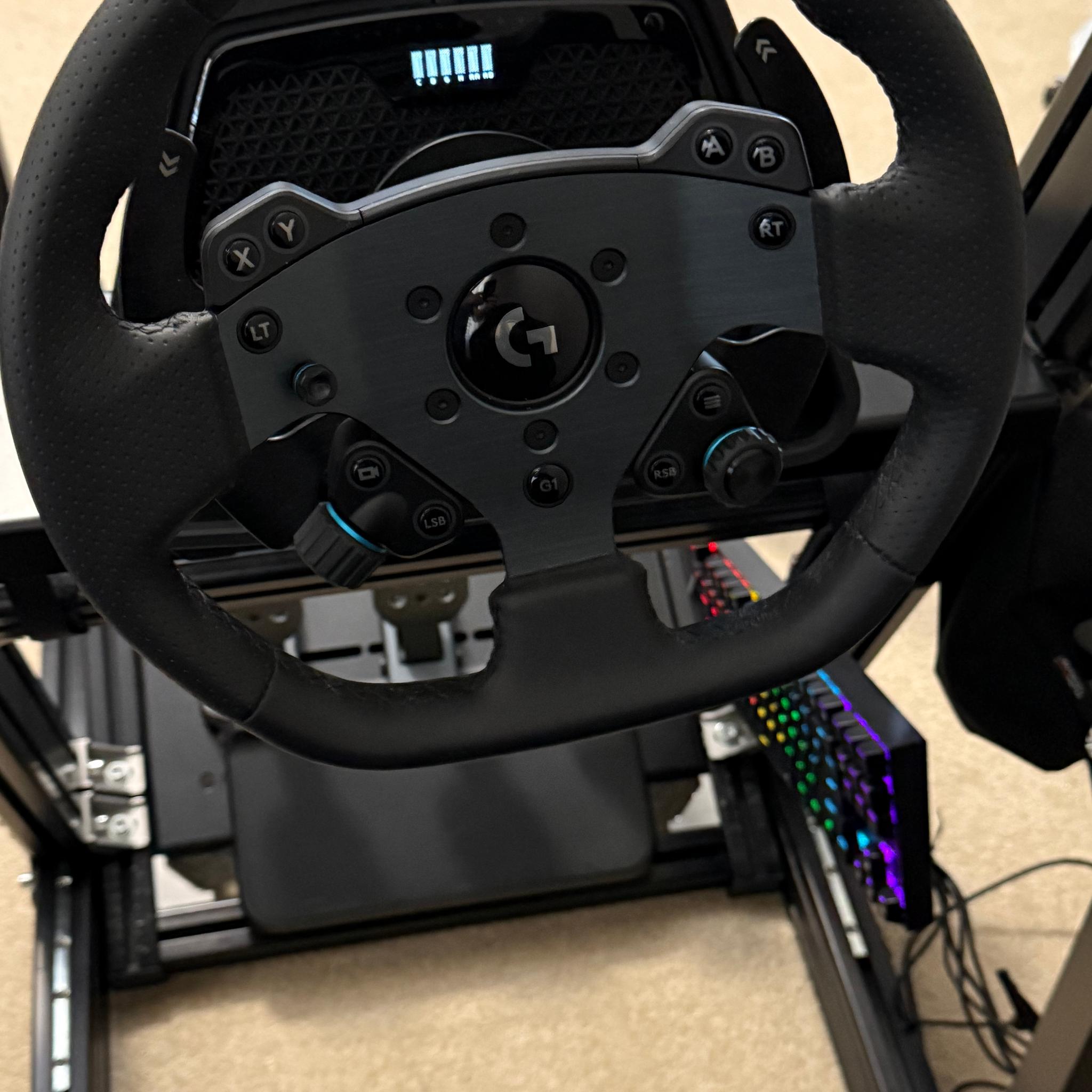 Excellent PC Version Logitech G PRO Direct Drive Wheel, Base, and PRO Load Cell Pedals Bundle