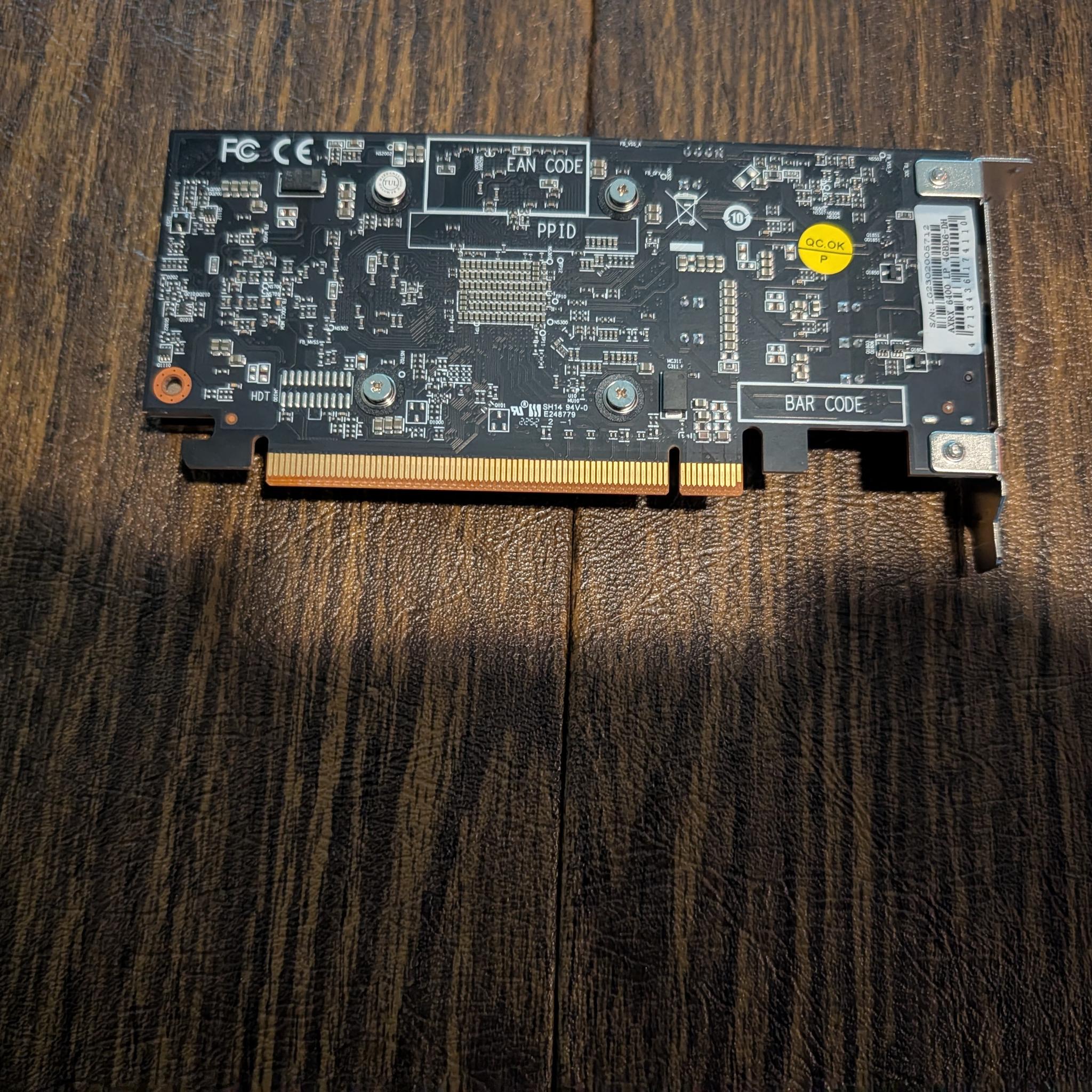 Powercolor AMD Radeon RX 6400 4GB GDDR6 Low Profile