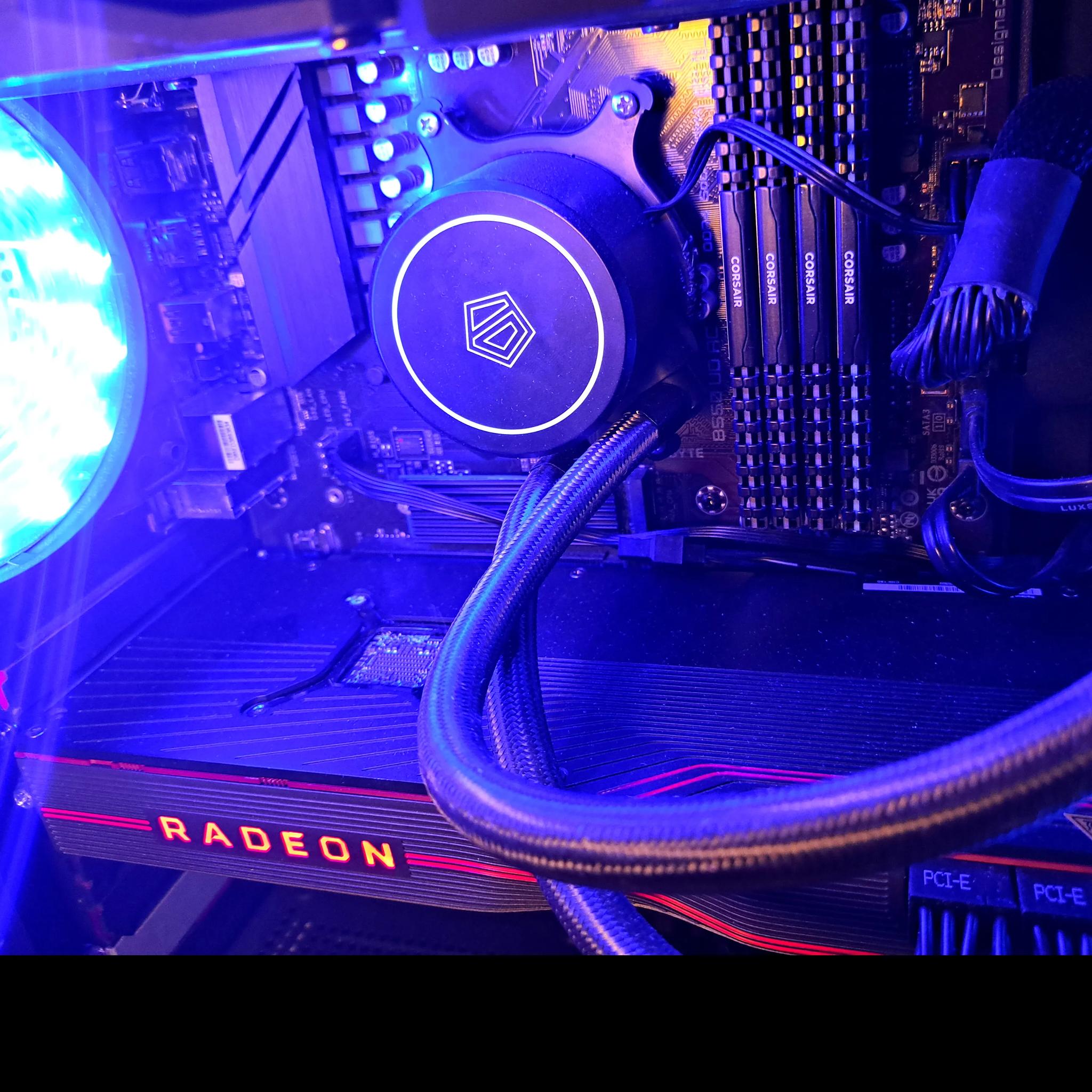 Custom Mid-ATX Gaming PC: Ryzen 5 5600x, RX 5700XT, 32GB DDR4, 1TB NVME, 1TB 2.5" SSD