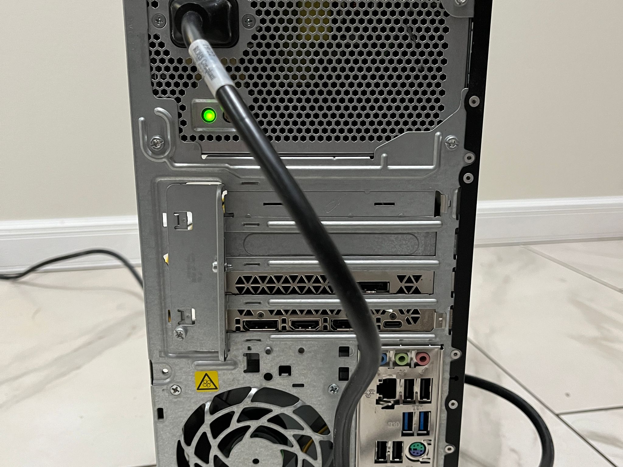 NVIDIA RTX 2080, Intel Core i5-12400, 16GB RAM, 1TB SSD - Sleeper HP Modded Gaming PC w/ Wi-Fi