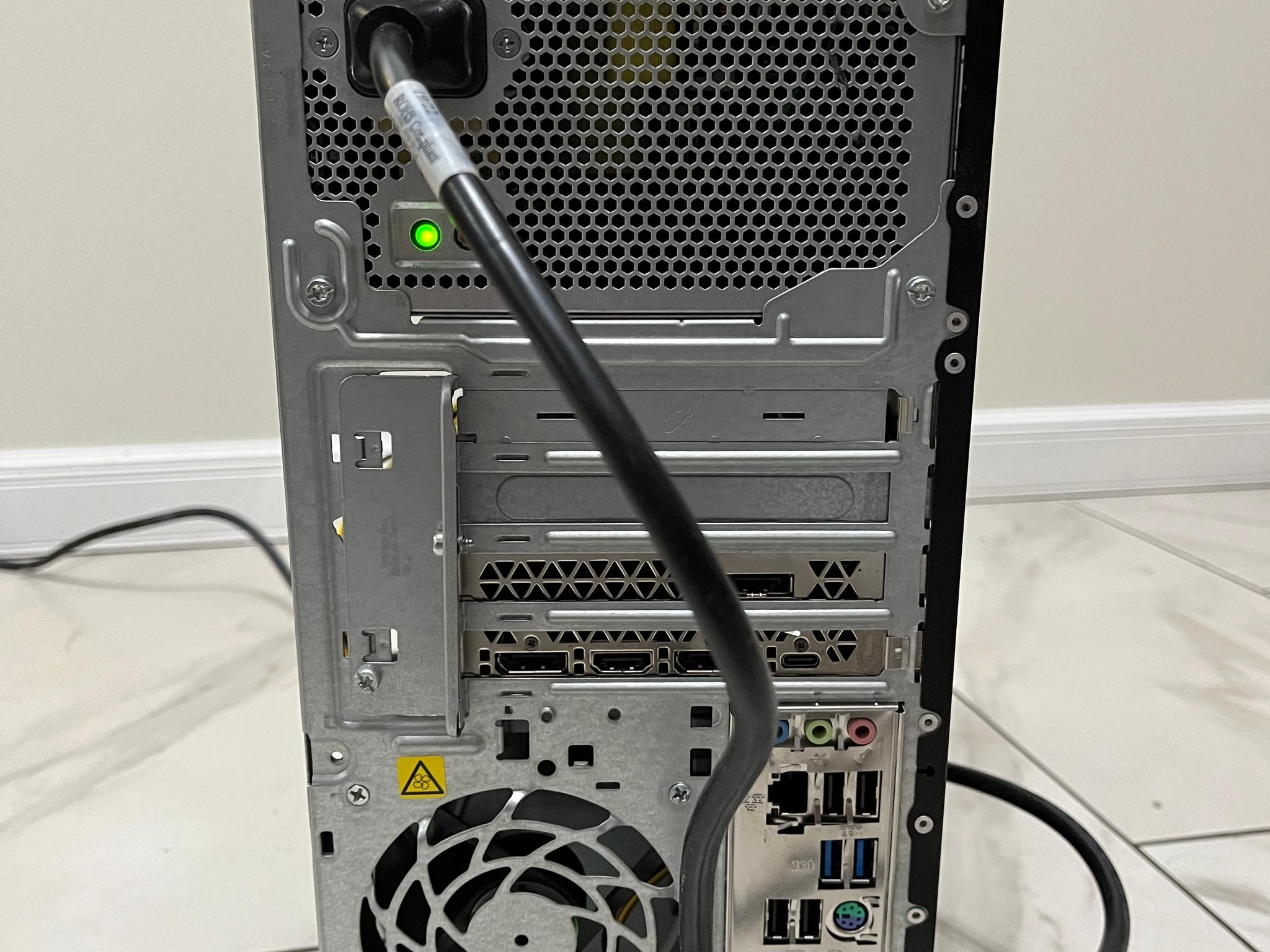 NVIDIA RTX 2080, Intel Core i5-12400, 16GB RAM, 1TB SSD - Sleeper HP Modded Gaming PC w/ Wi-Fi