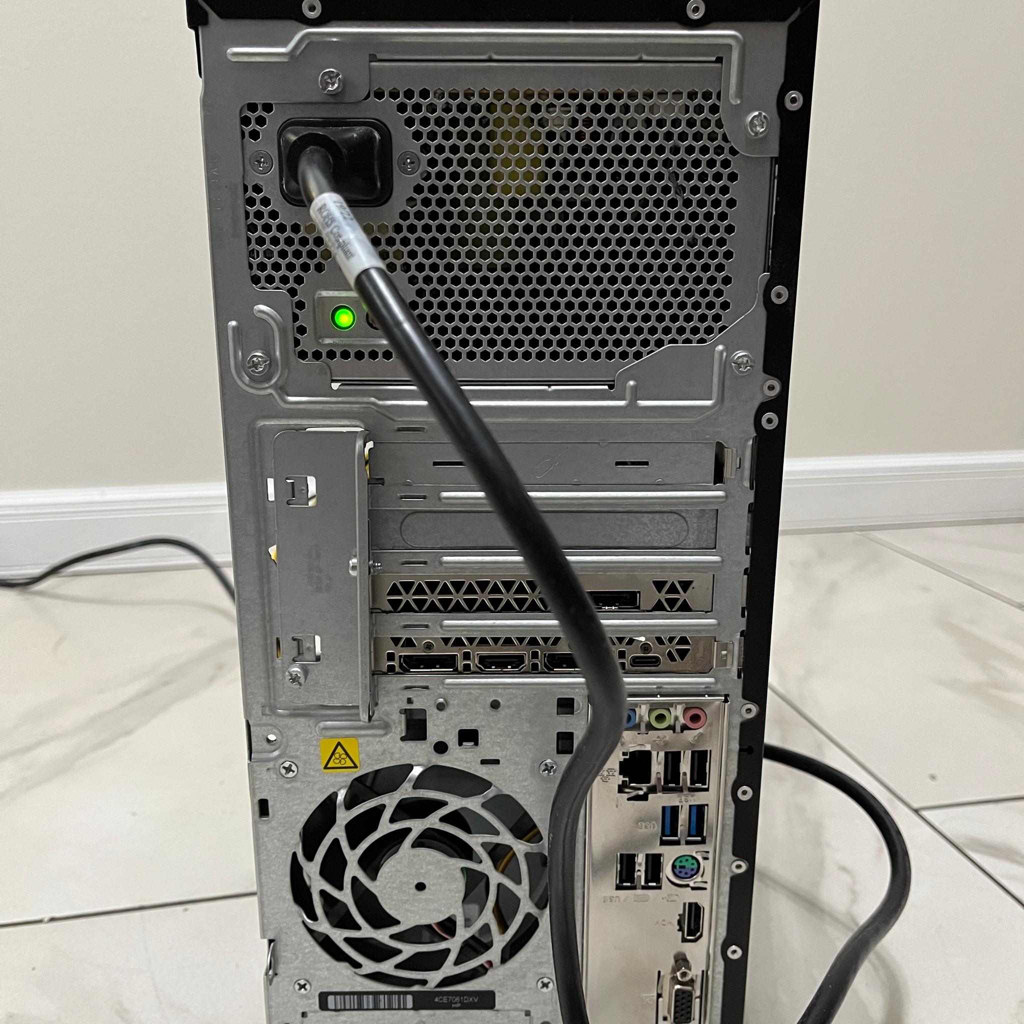 NVIDIA RTX 2080, Intel Core i5-12400, 16GB RAM, 1TB SSD - Sleeper HP Modded Gaming PC w/ Wi-Fi