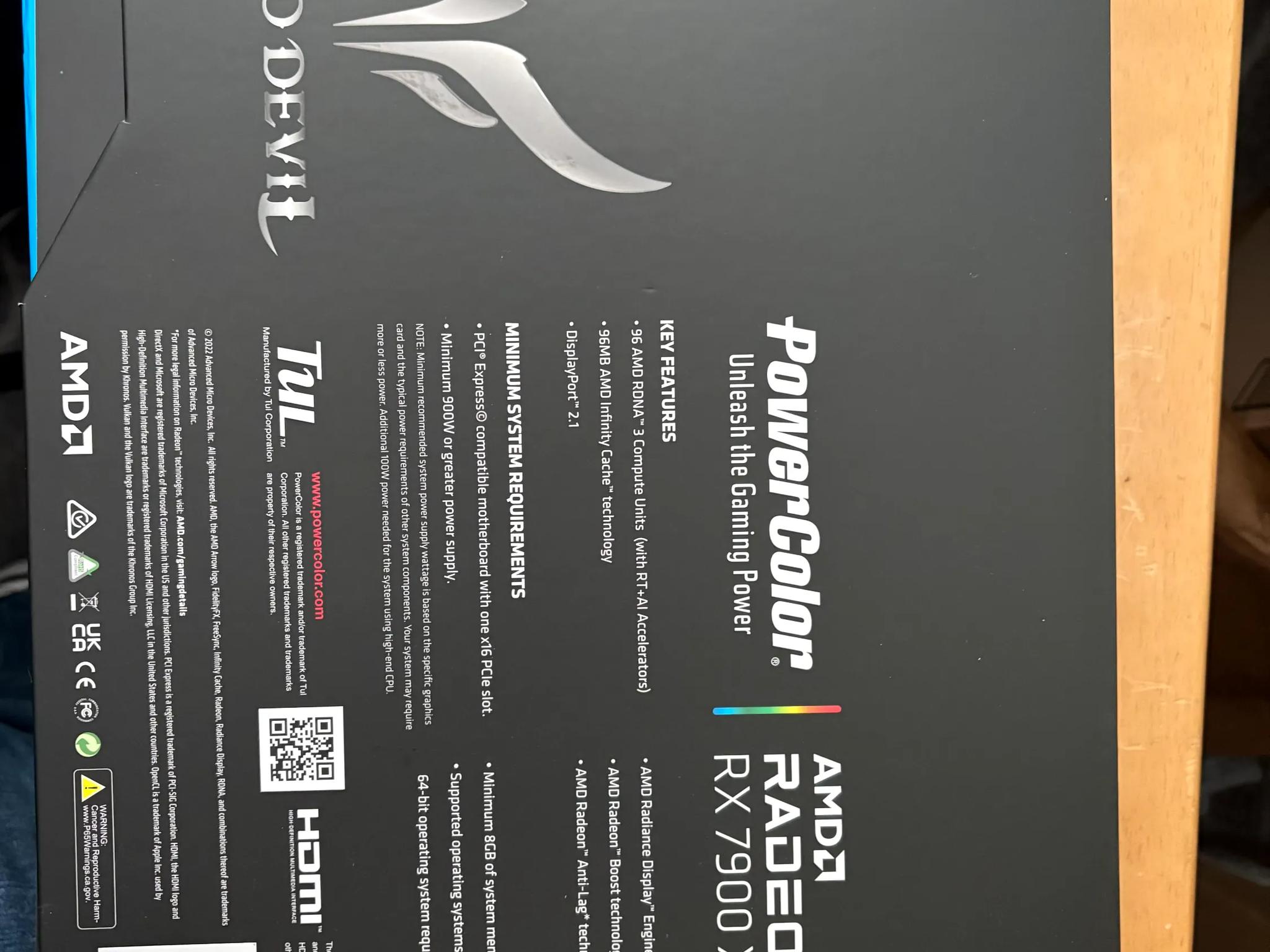 PowerColor Liquid Devil 7900 XTX