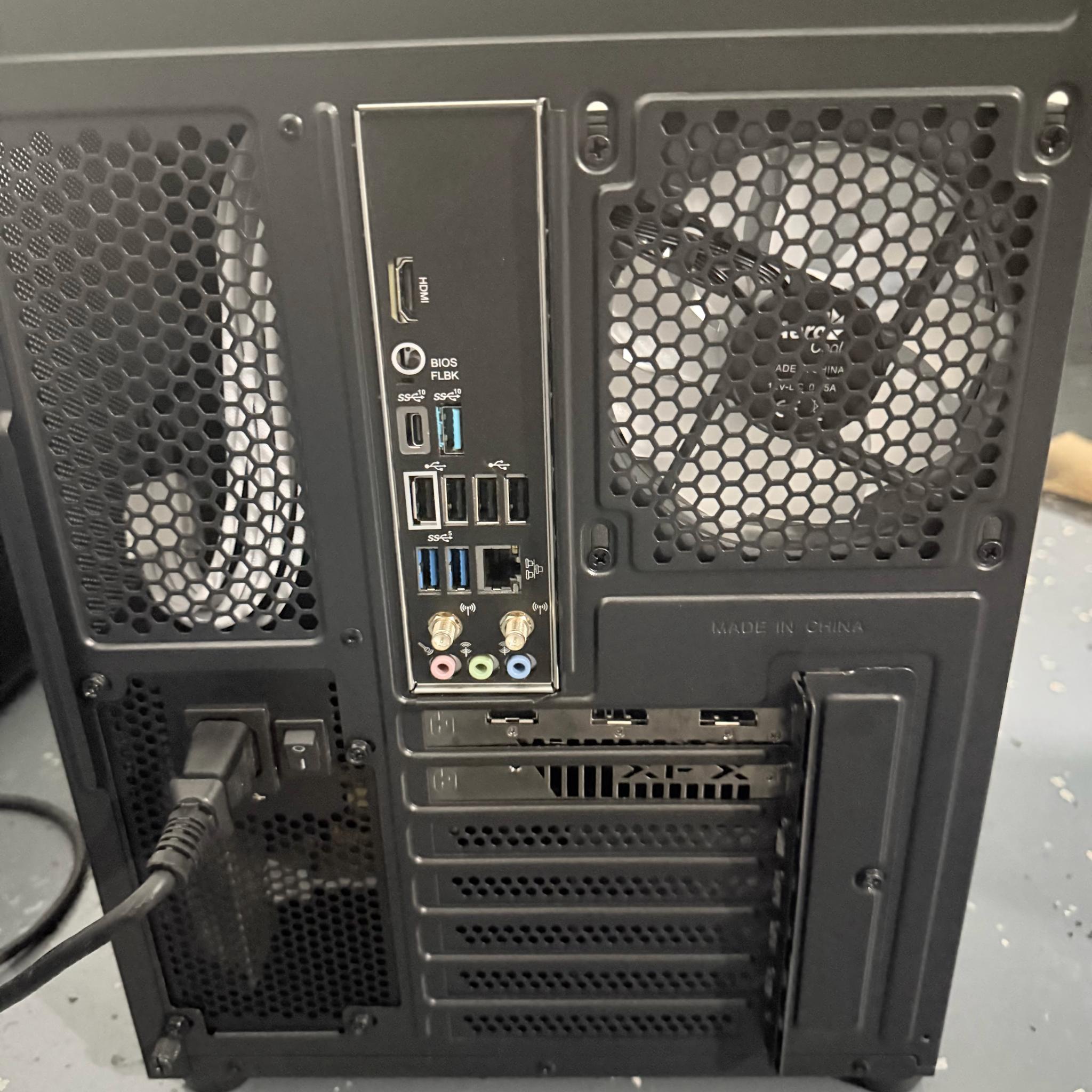 🔵"Void Aurora"⚫️| 1440p Gaming | Ryzen 5 7500X3D | RX 9060 XT |322GB DDR5 | 2.5TB Storage