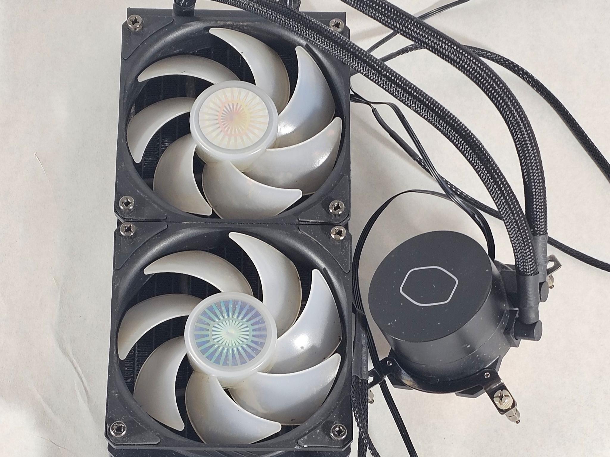 240mm AIO Cooler Master RGB CPU Liquid Cooler for Intel LGA1700