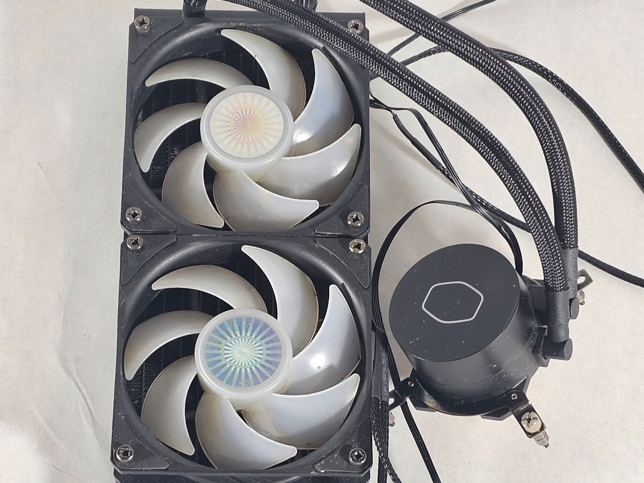 240mm AIO Cooler Master RGB CPU Liquid Cooler for Intel LGA1700