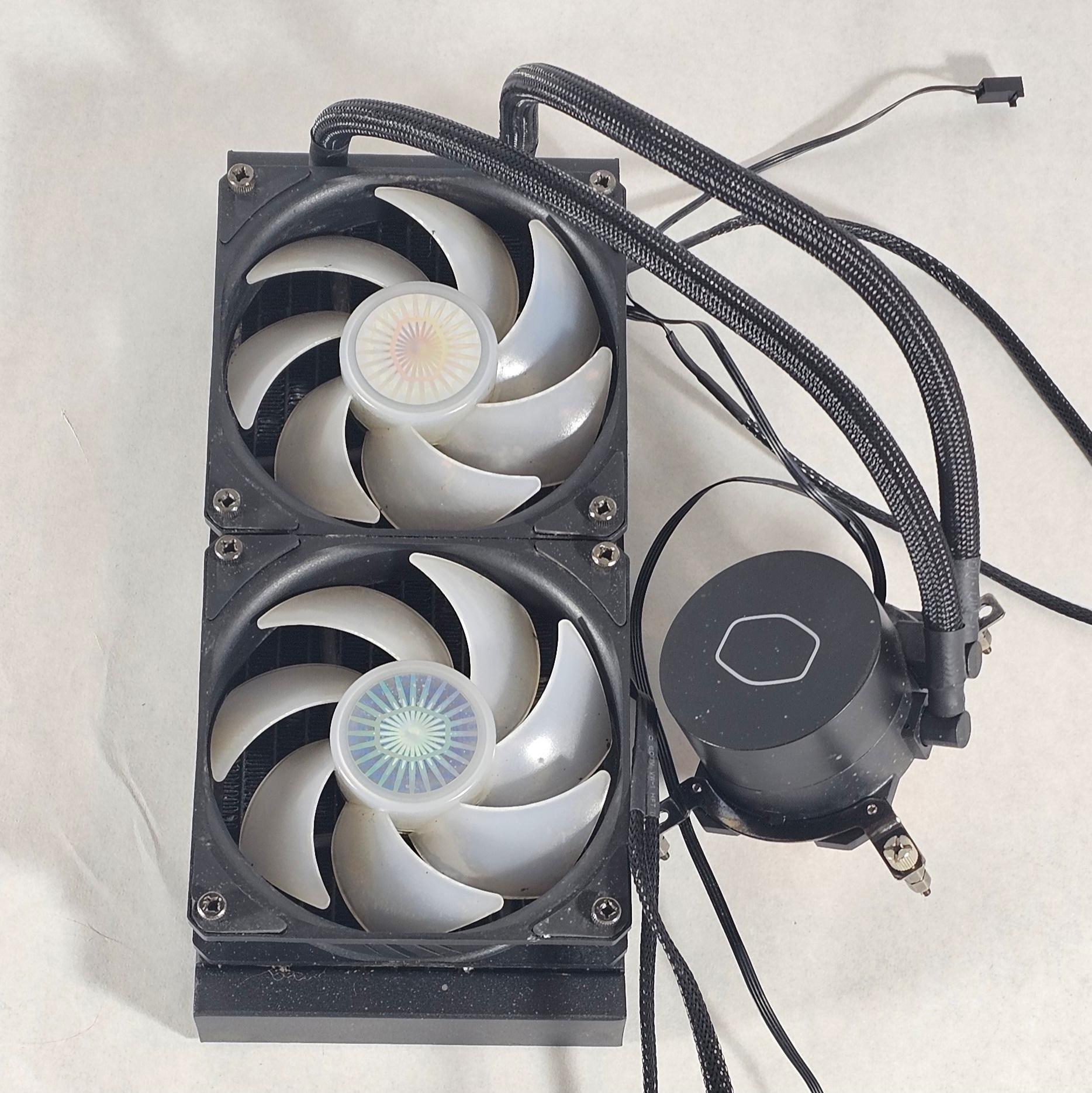 240mm AIO Cooler Master RGB CPU Liquid Cooler for Intel LGA1700