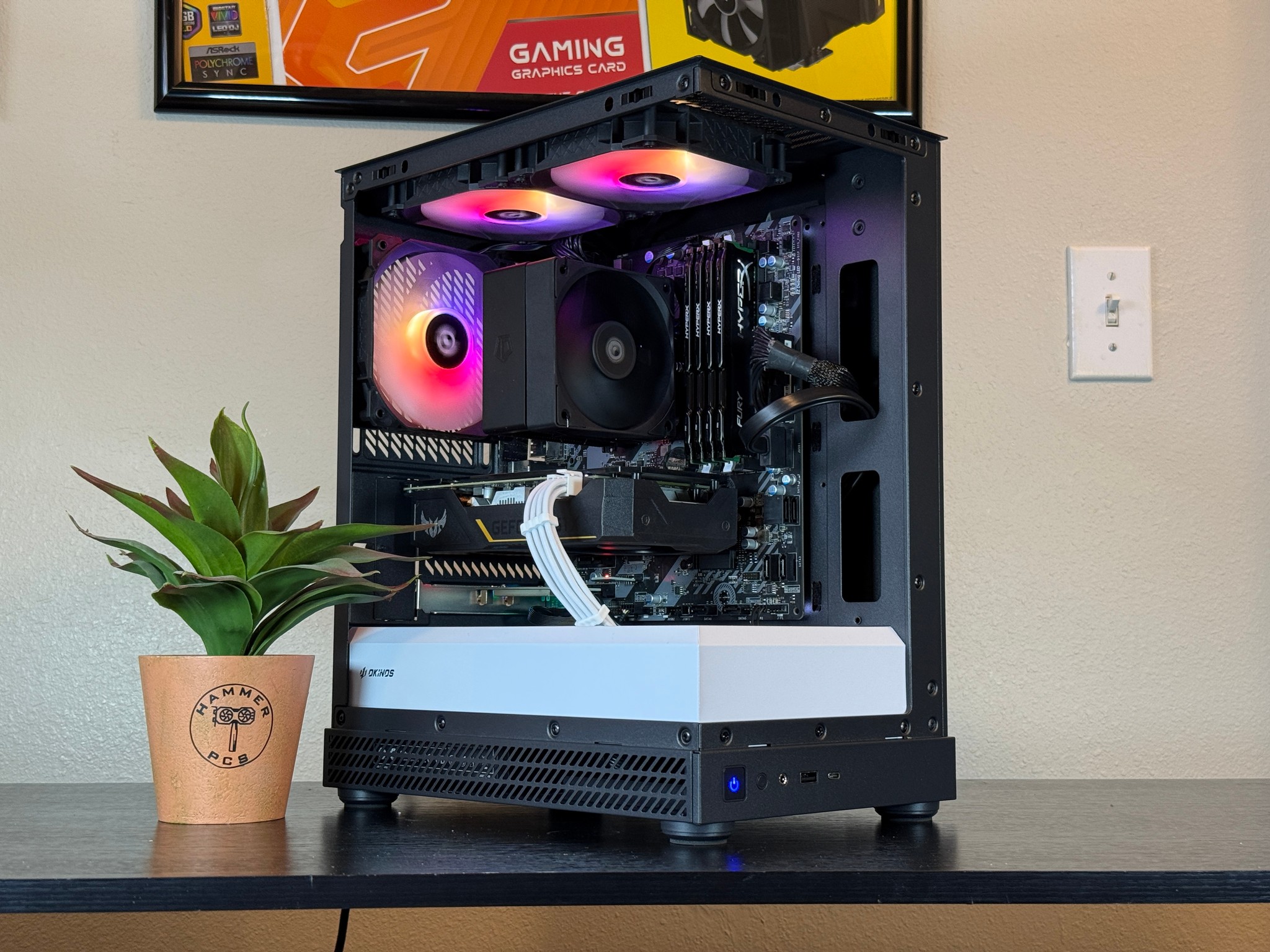 ⚫⚪GTX 1660 Super, Intel i7-7700, 16gb RAM, 512gb SSD⚫⚪Custom Gaming PC | Fortnite, GTA V, CoD, more!