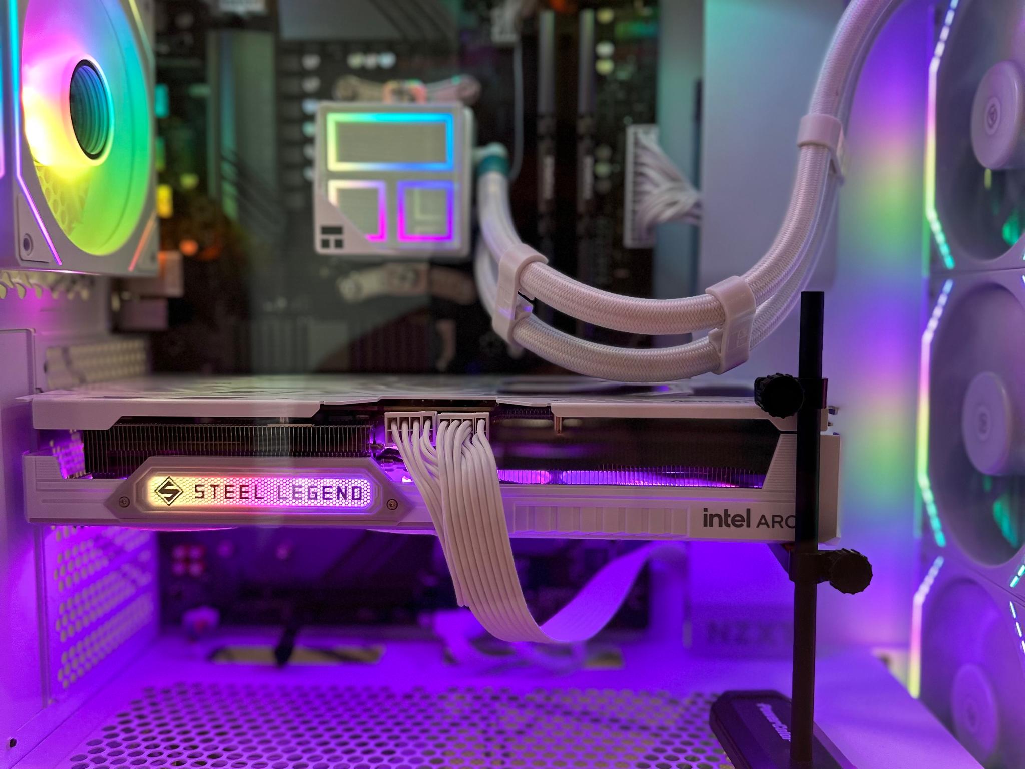 R7 5700X3D / ASRock Steel Legend OC Edition (Intel) ARC B580 12GB - Mid Tower Gaming PC