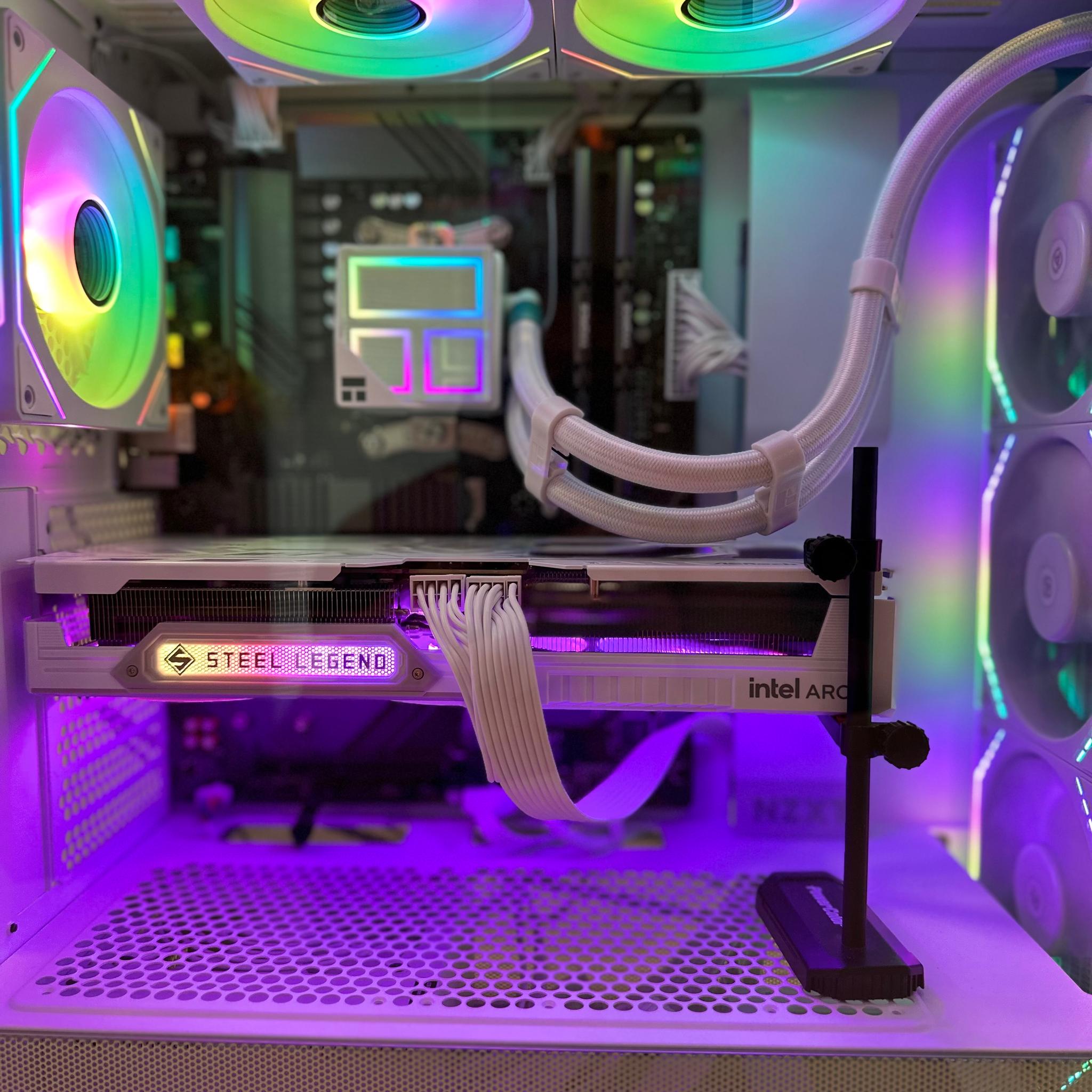 R7 5700X3D / ASRock Steel Legend OC Edition (Intel) ARC B580 12GB - Mid Tower Gaming PC