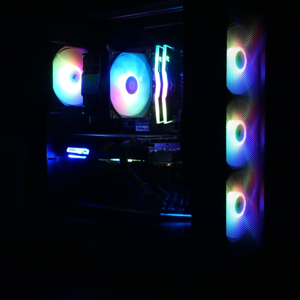 MSI GeForce RTX 2060 - AMD Ryzen 5 3600 - T-Force 16GB 3600MHz RAM - 1TB NVMe SSD